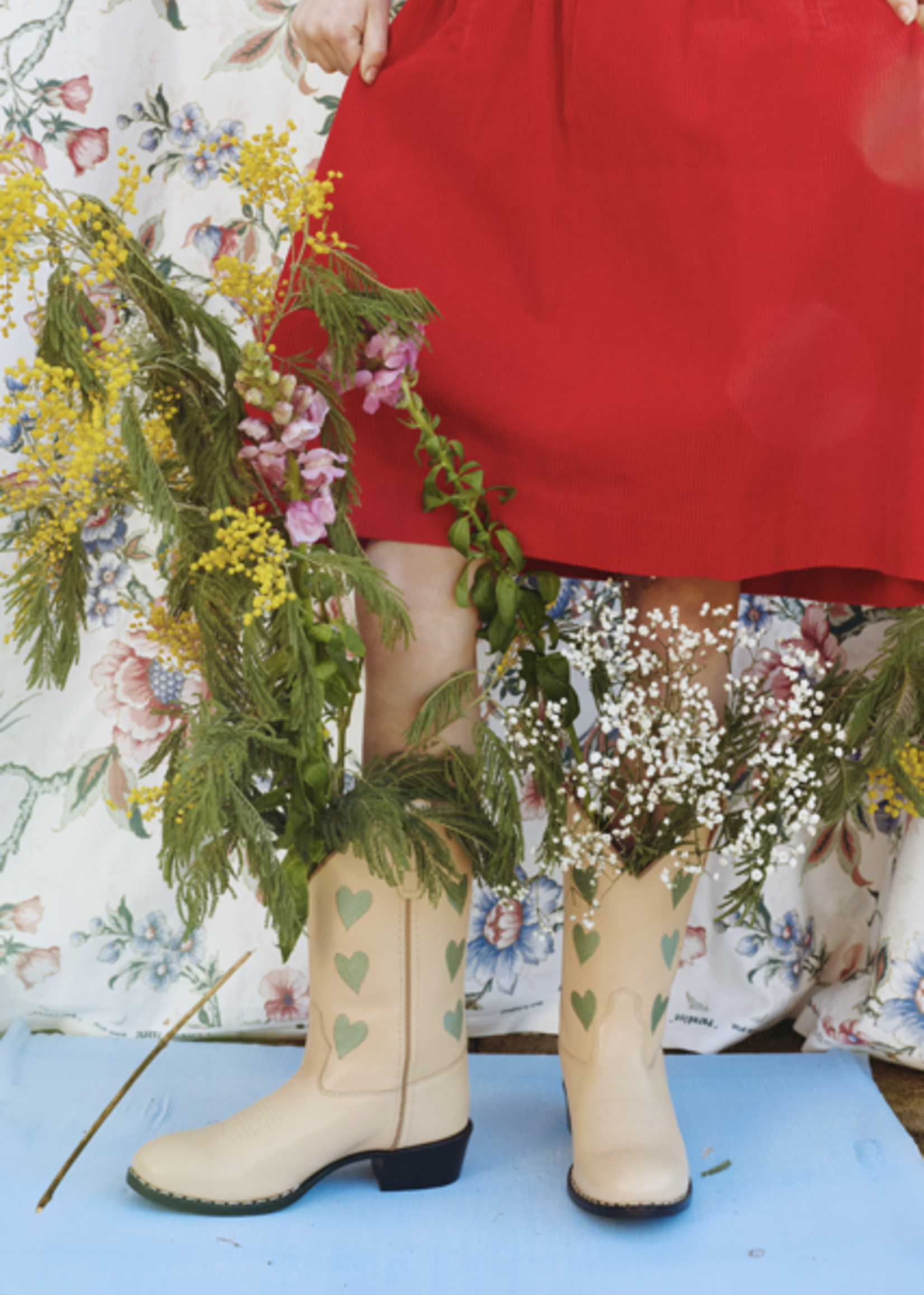 Vintage Red Velvet Times Dress 9y