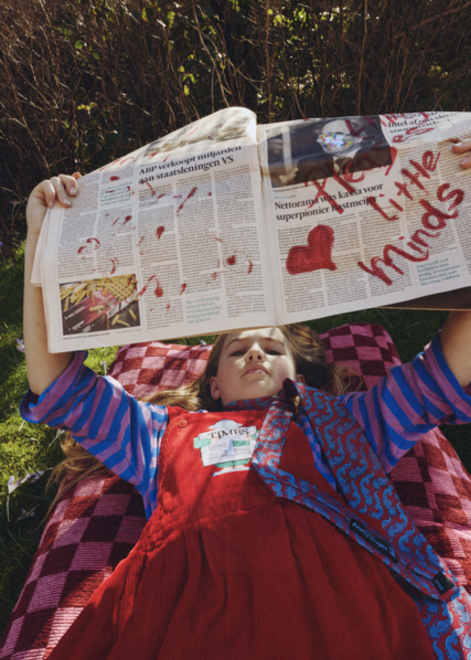 Vintage Red Velvet Times Dress 9y