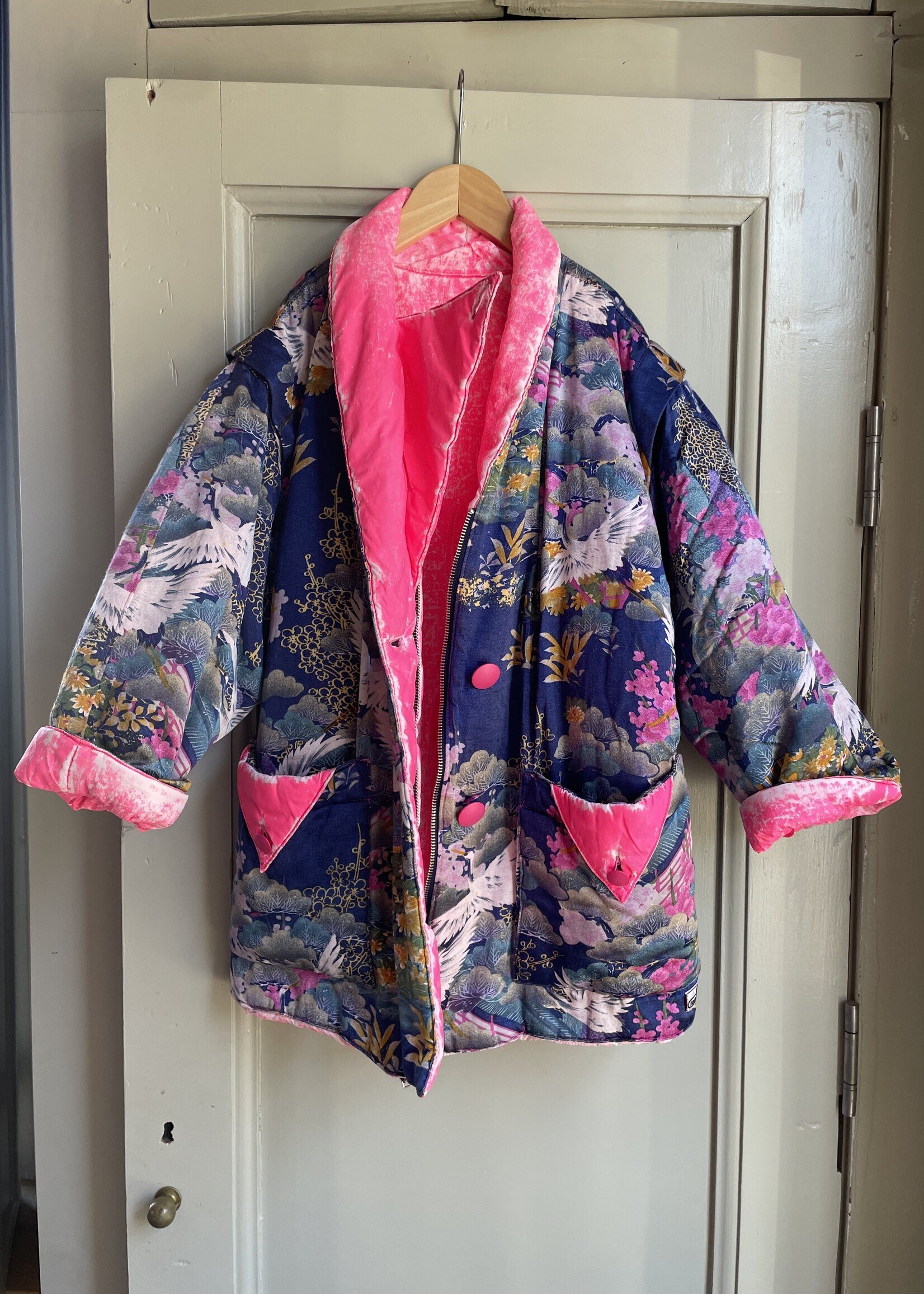Vintage Kimono Style Jacket/Coat 8y
