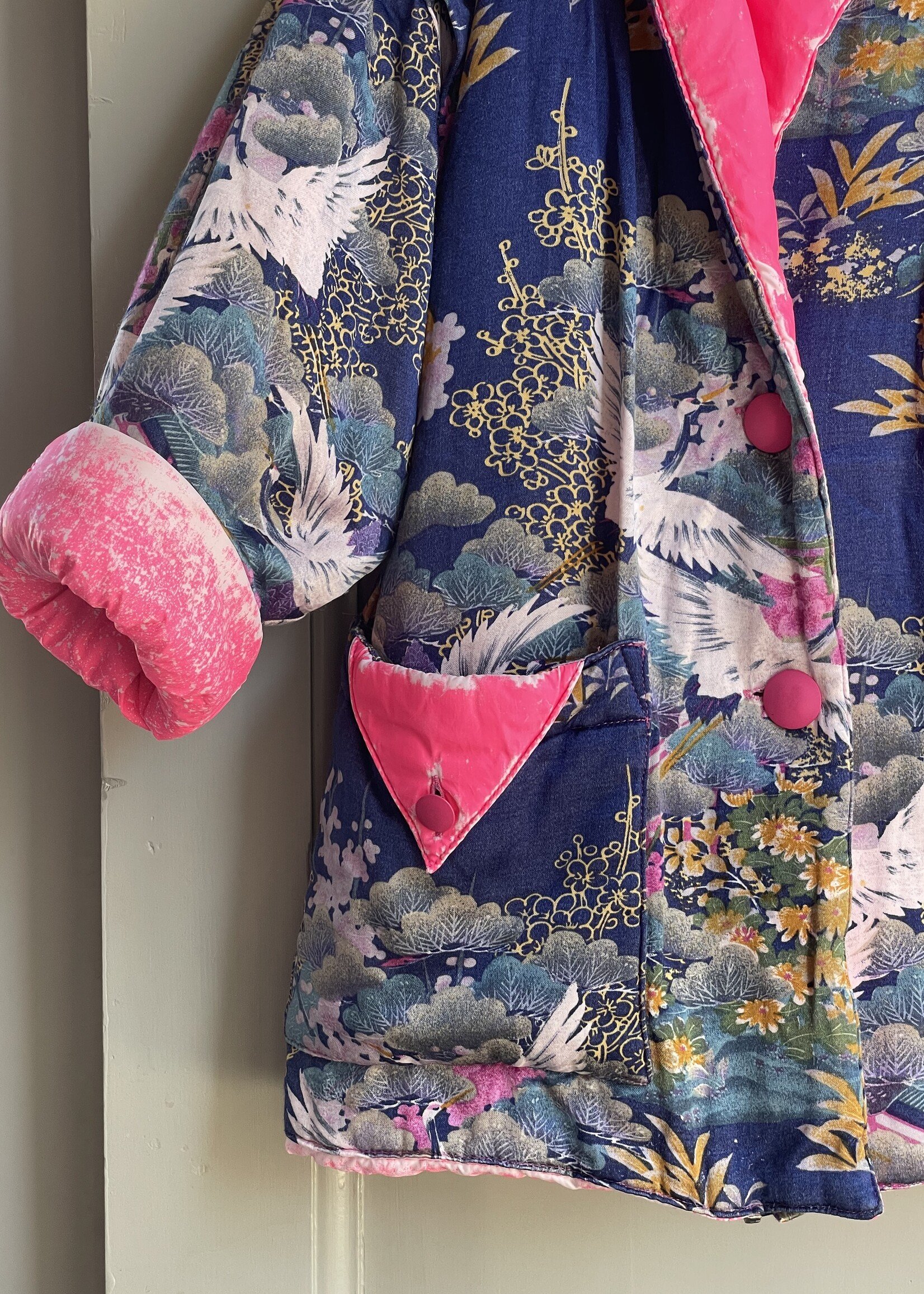 Vintage Kimono Style Jacket/Coat 8y