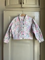 Vintage Floral Denim Jacket 8y