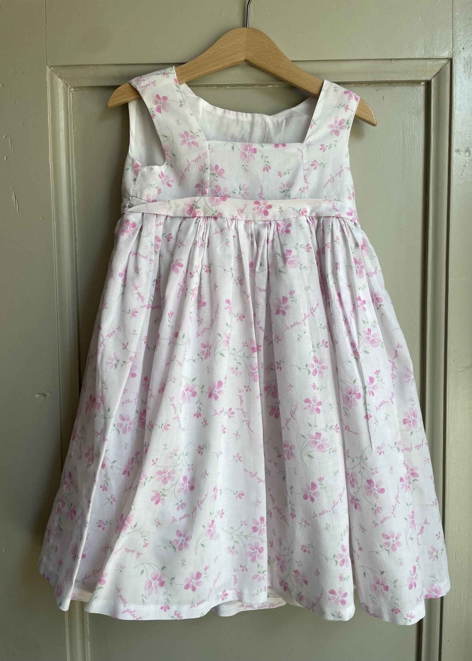 Handmade La Petite Jolie Fleure Dress 4y