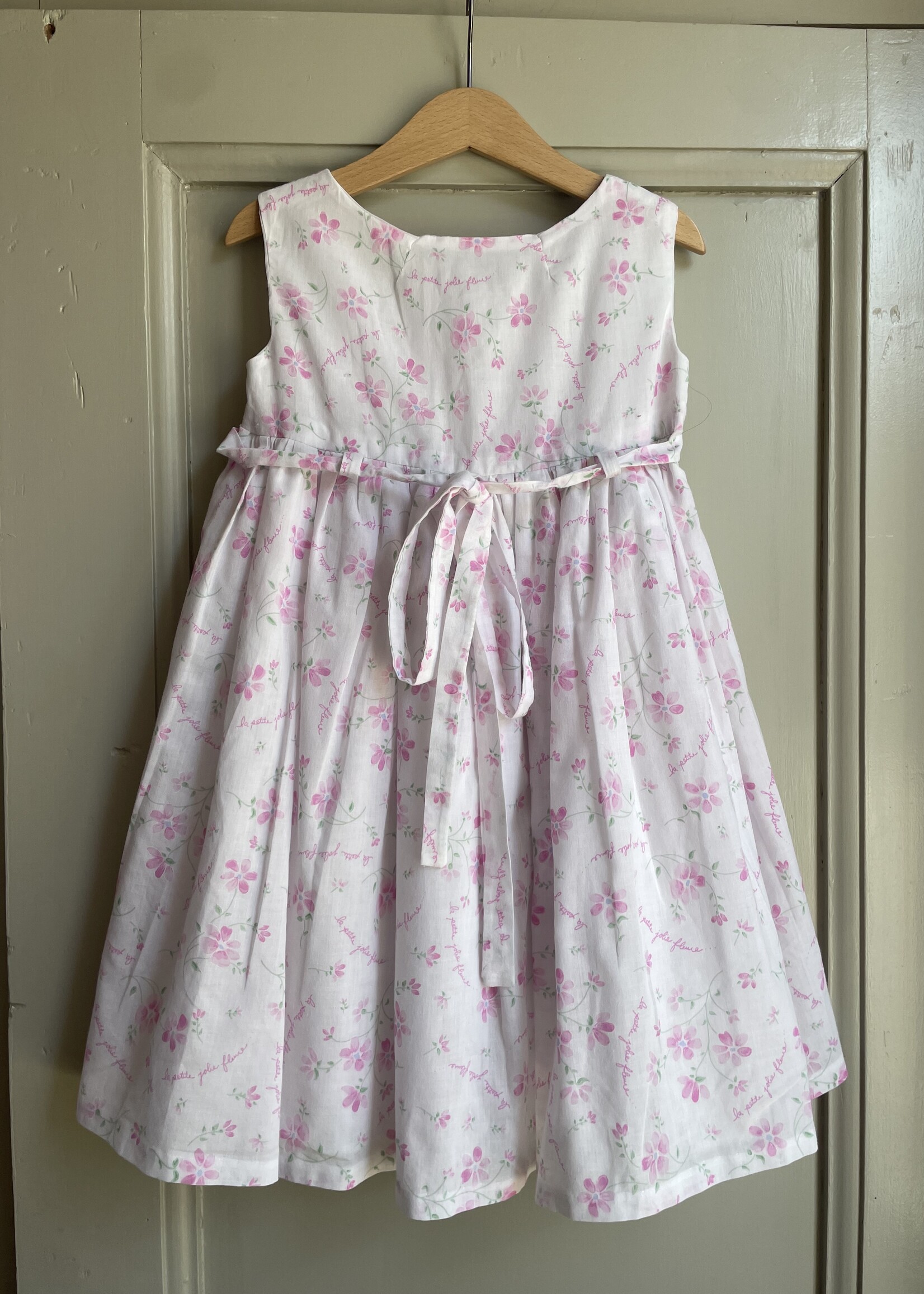 Handmade La Petite Jolie Fleure Dress 4y