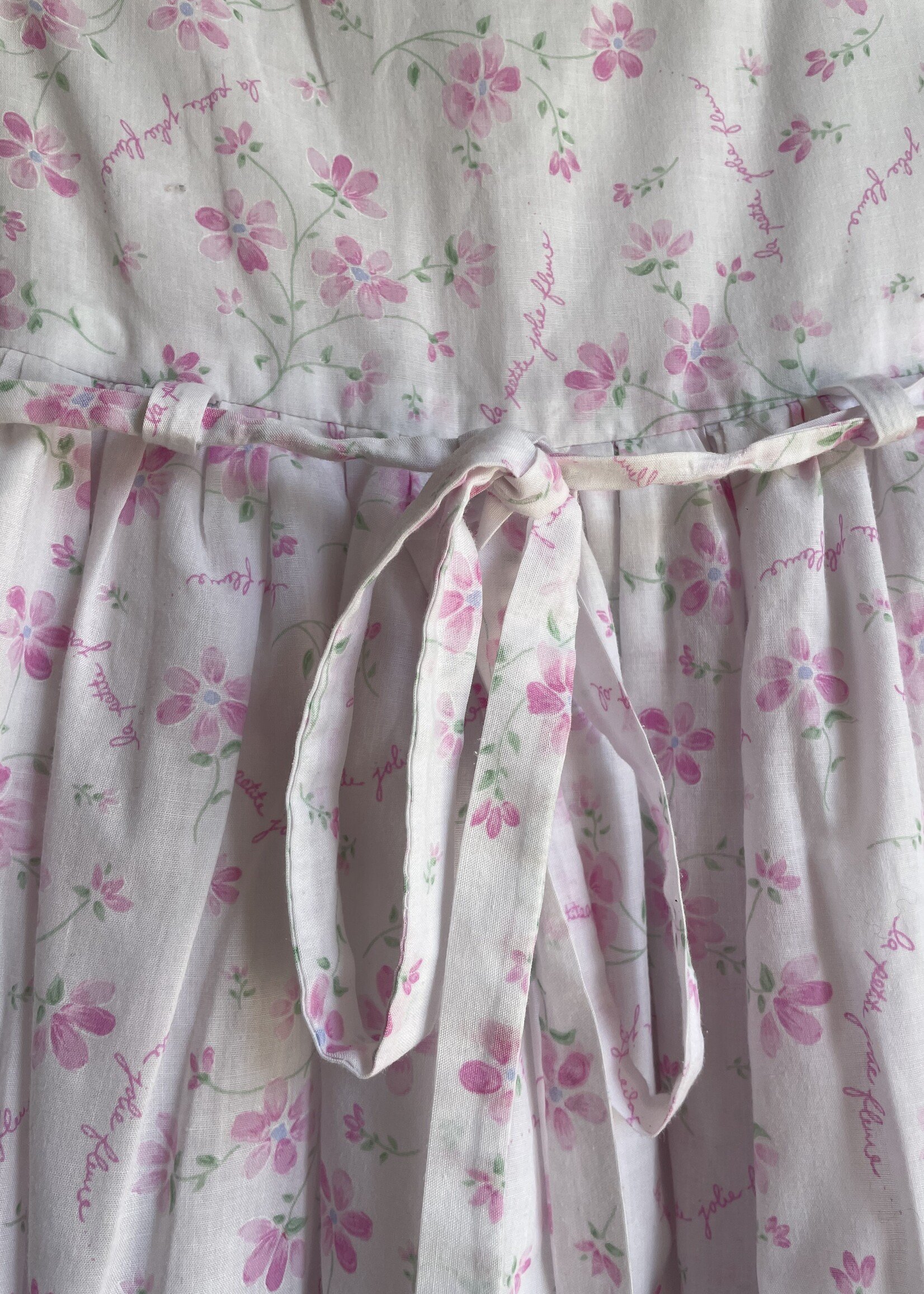 Handmade La Petite Jolie Fleure Dress 4y