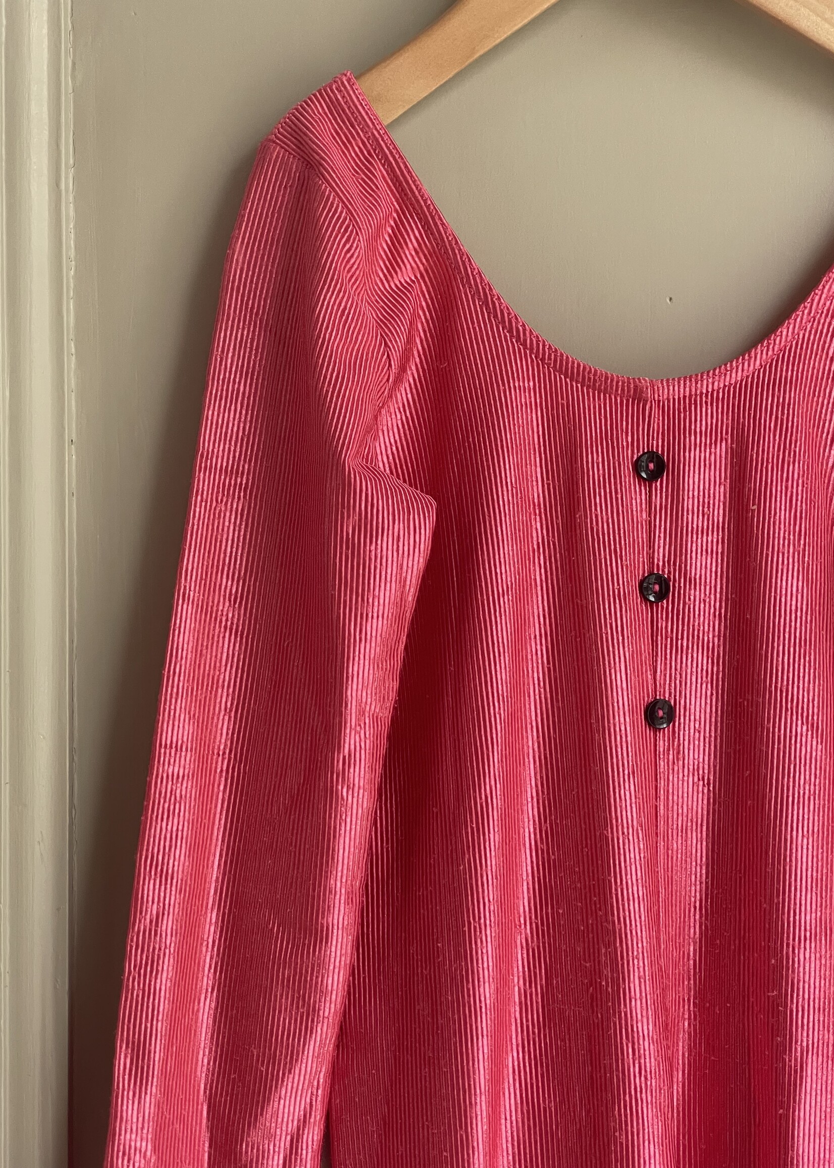 Vintage Shiny Pink Gym Suit 10-12y