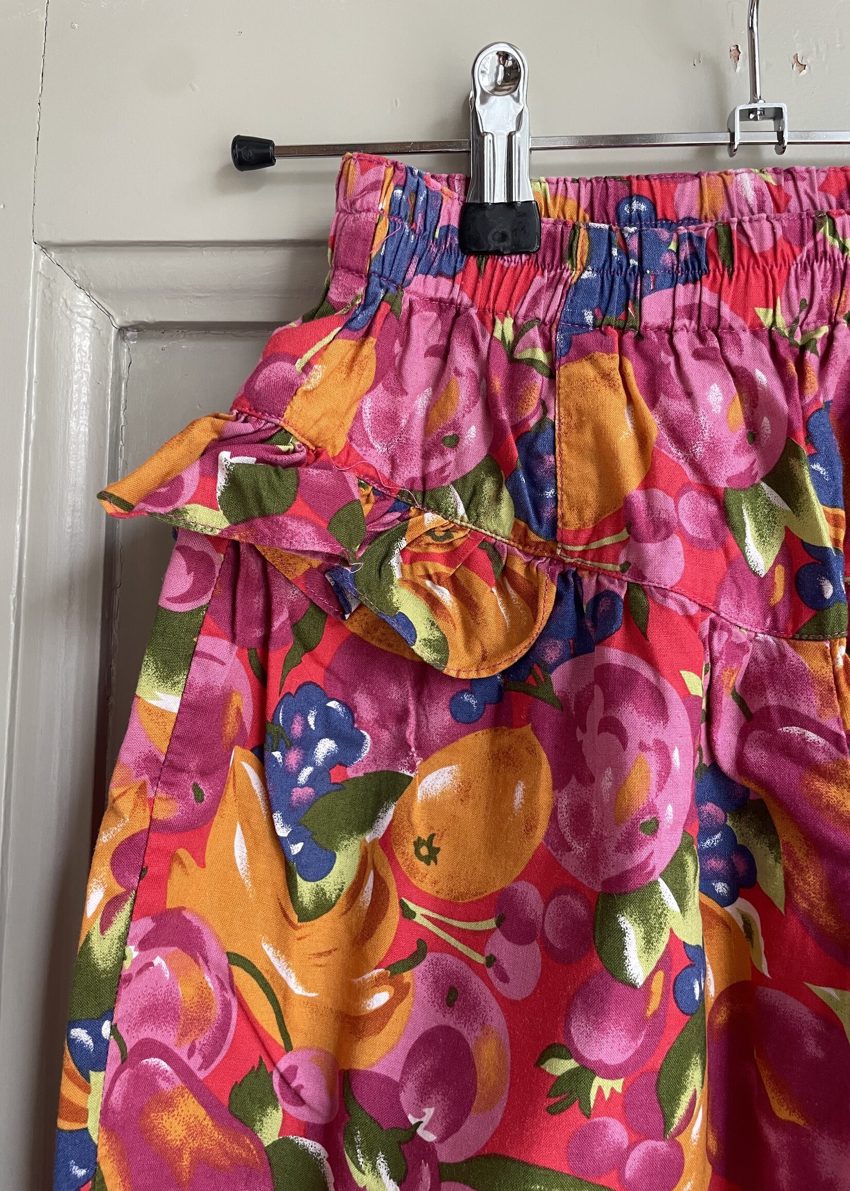 Vintage Bubble Fit Fruity Frilly Pants 5-6y