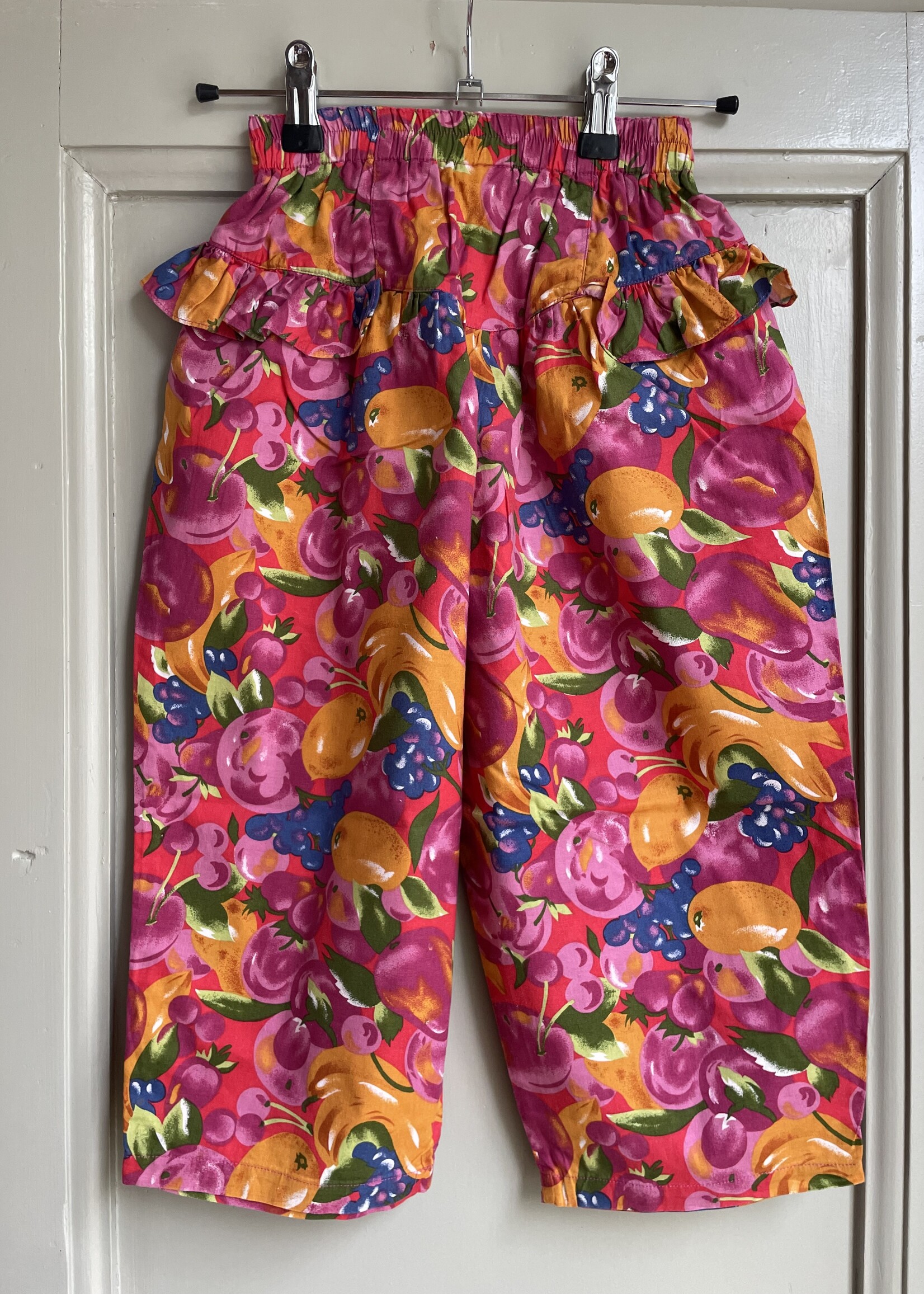Vintage Bubble Fit Fruity Frilly Pants 5-6y