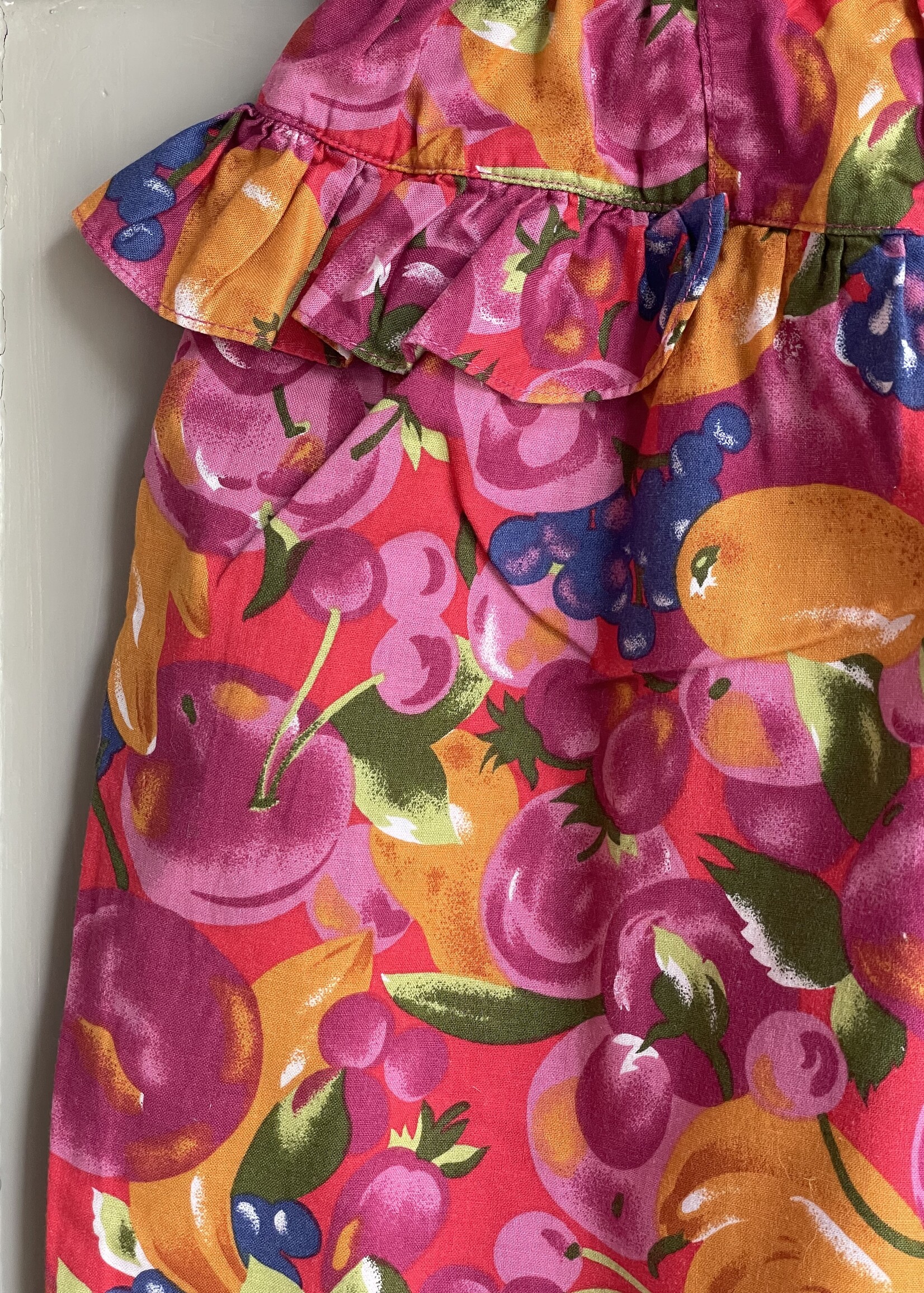 Vintage Bubble Fit Fruity Frilly Pants 5-6y