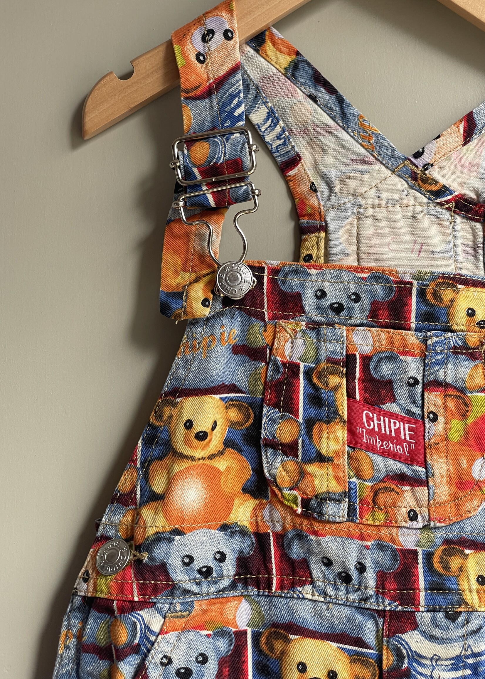 Chipie Denim Bears Shortall 3y