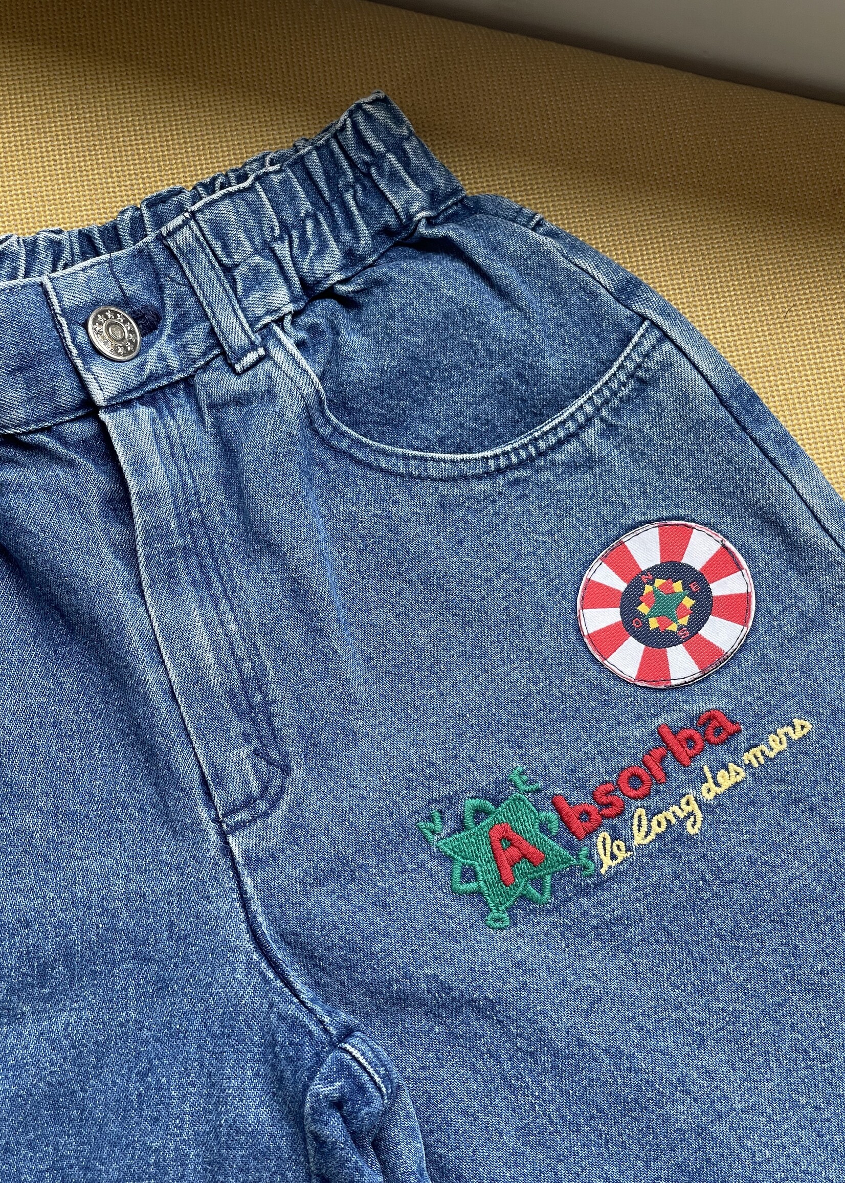 Vintage Denim Navy Shorts 4-5y