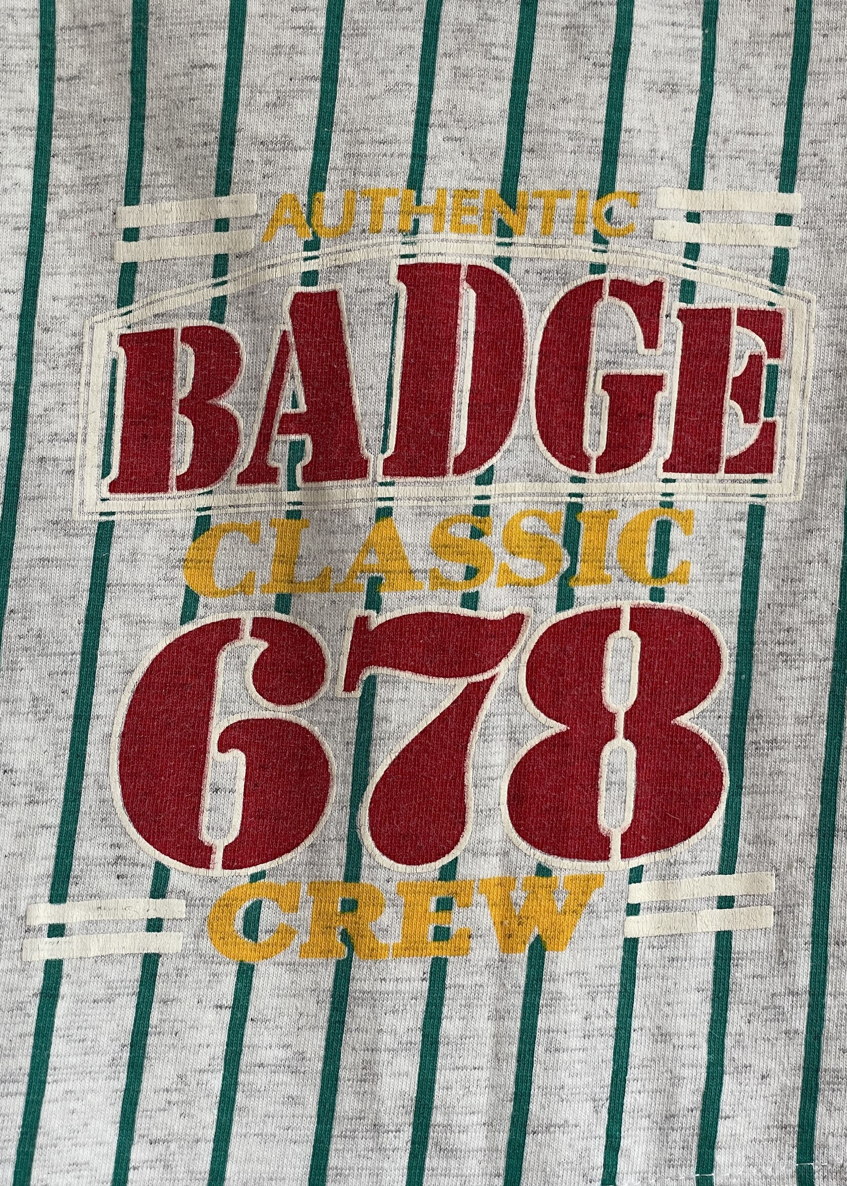 Vintage Striped Sports Tank Top 2y