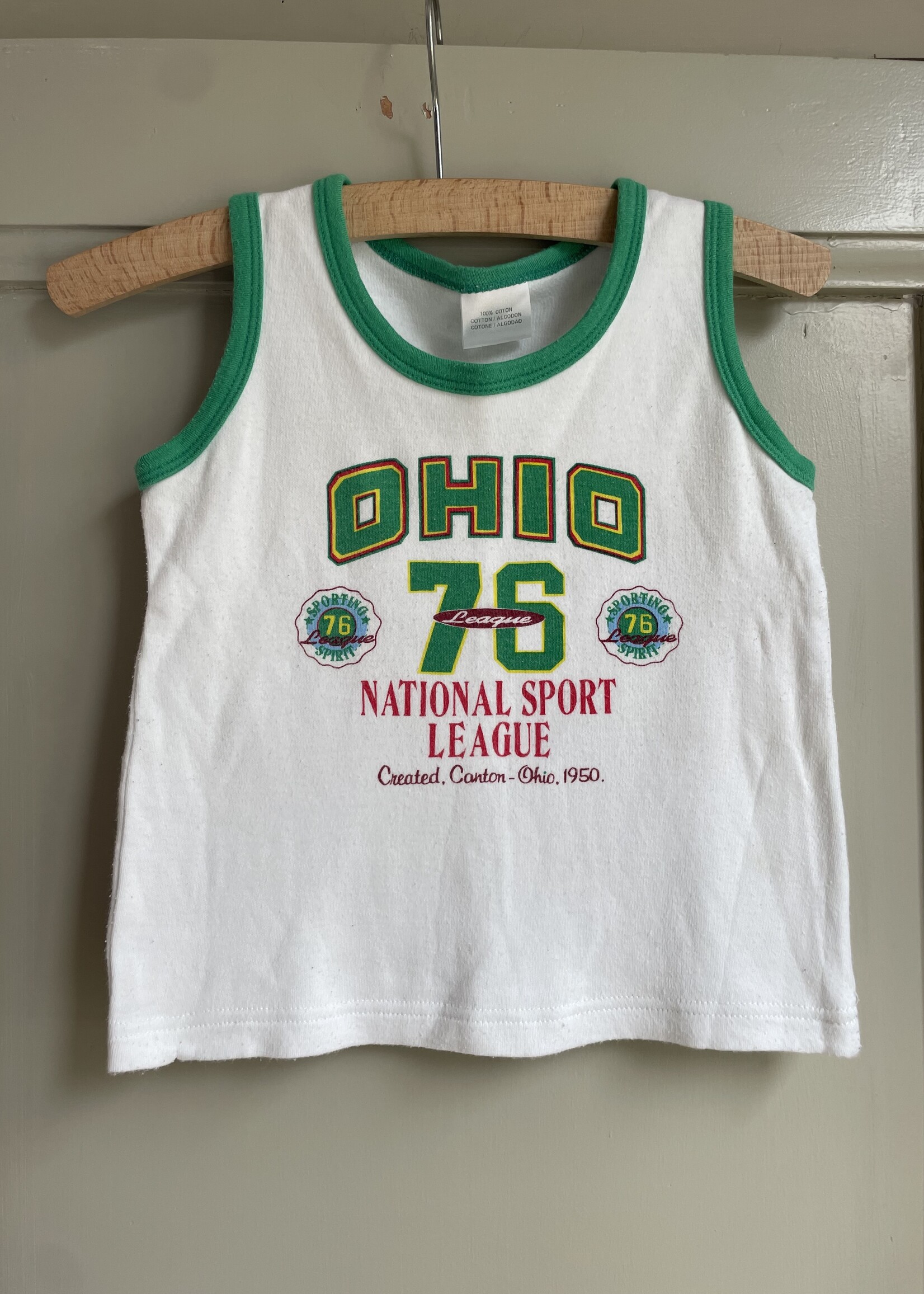 Vintage Ohio Sports Tank Top 2y