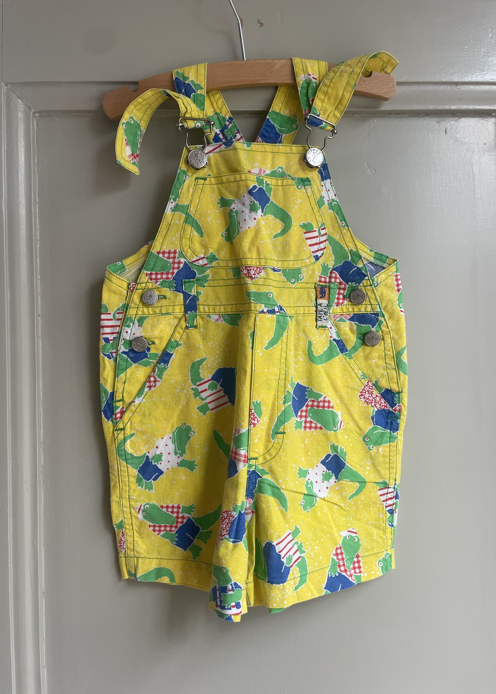 Vintage Yellow Croco Shortall 9m