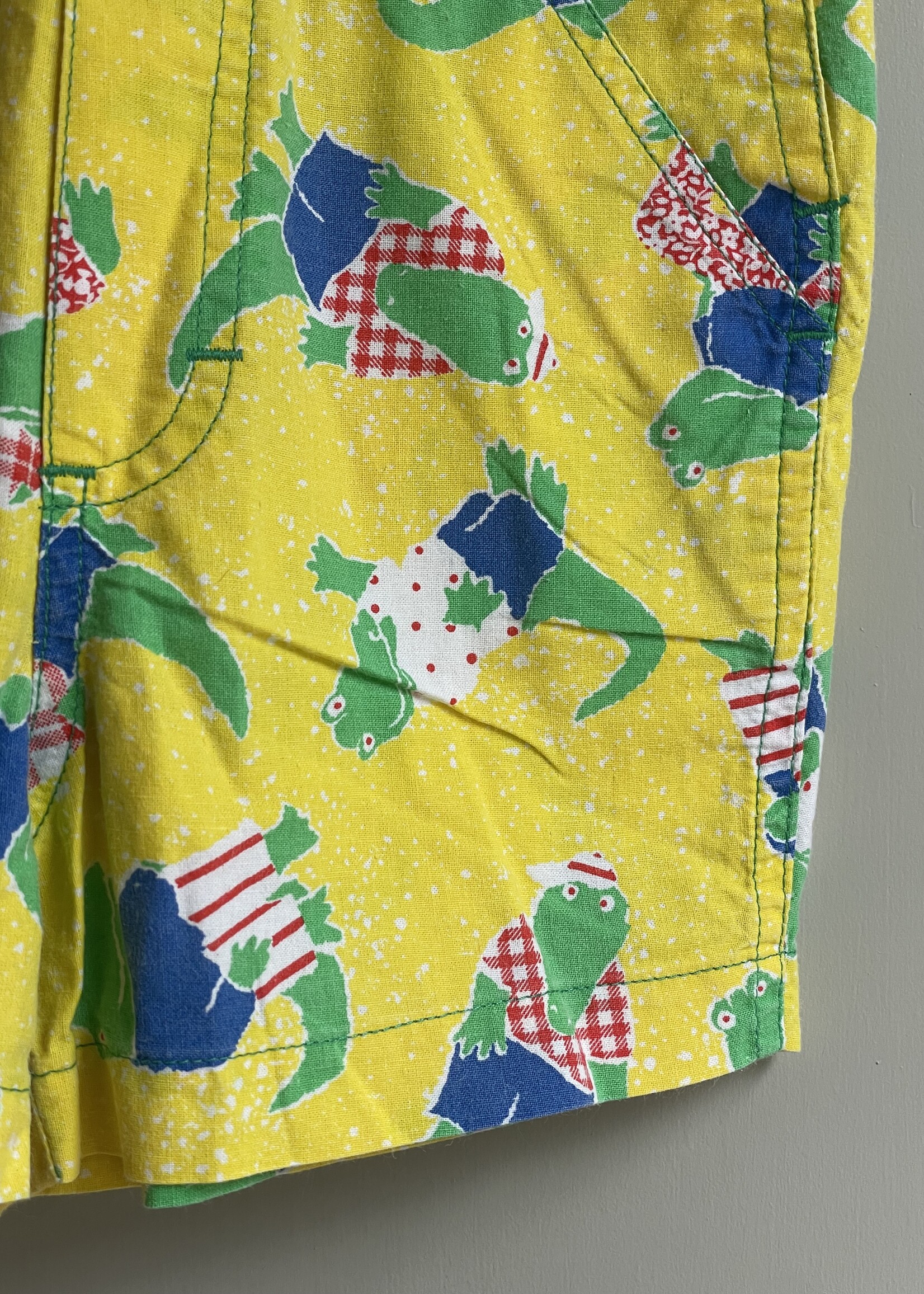 Vintage Yellow Croco Shortall 9m