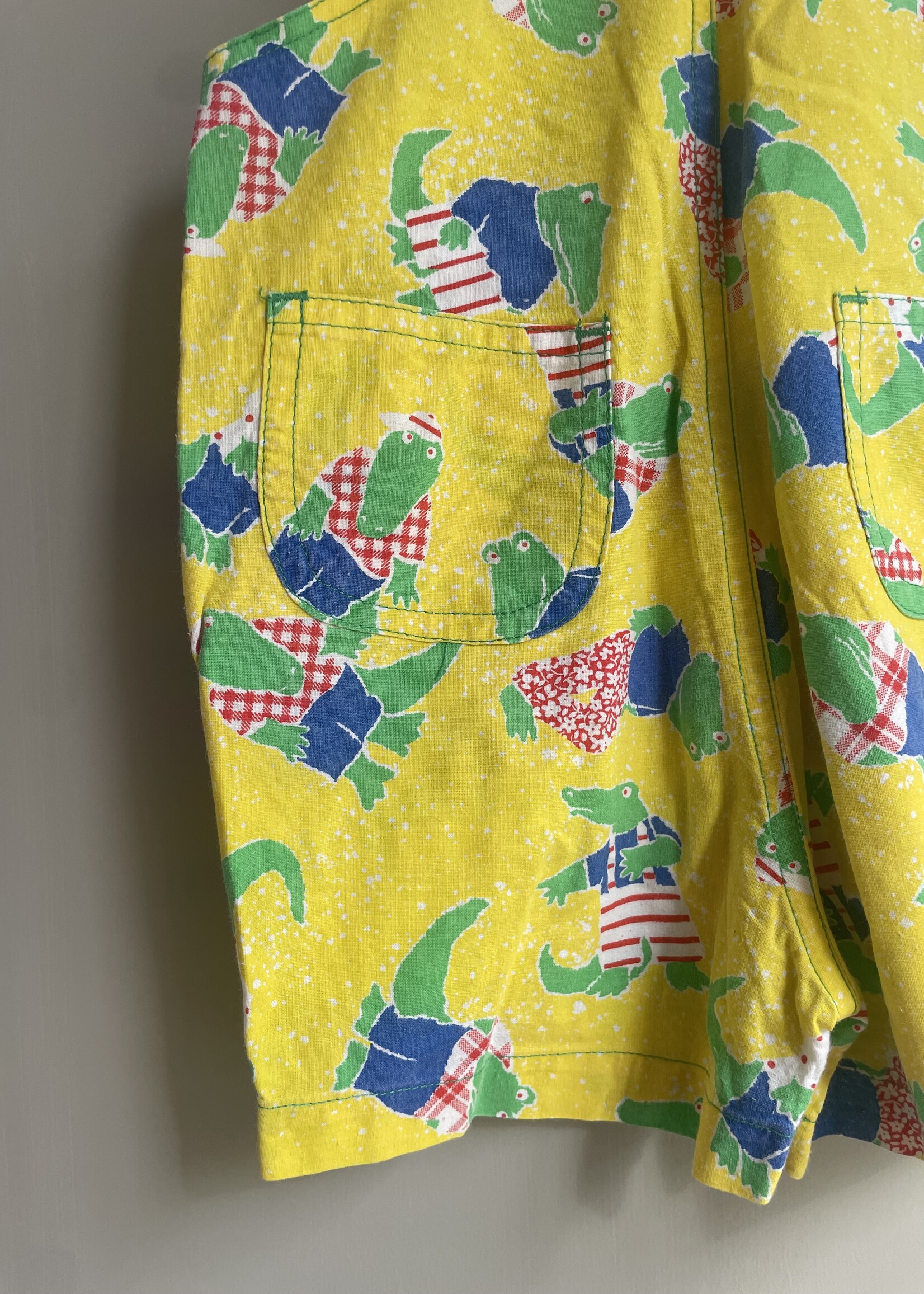 Vintage Yellow Croco Shortall 9m