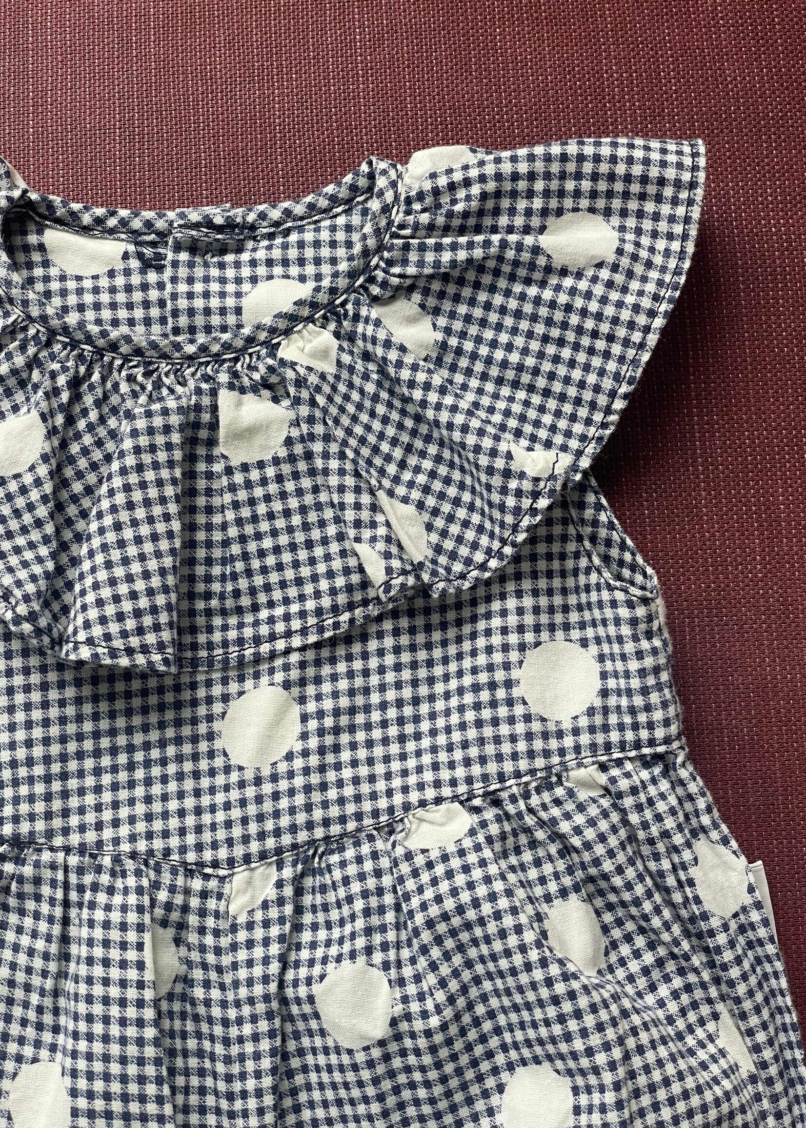 Vintage Dots Vichy Playsuit 3m