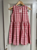 Vintage Wide Fit Checked Dress 10y