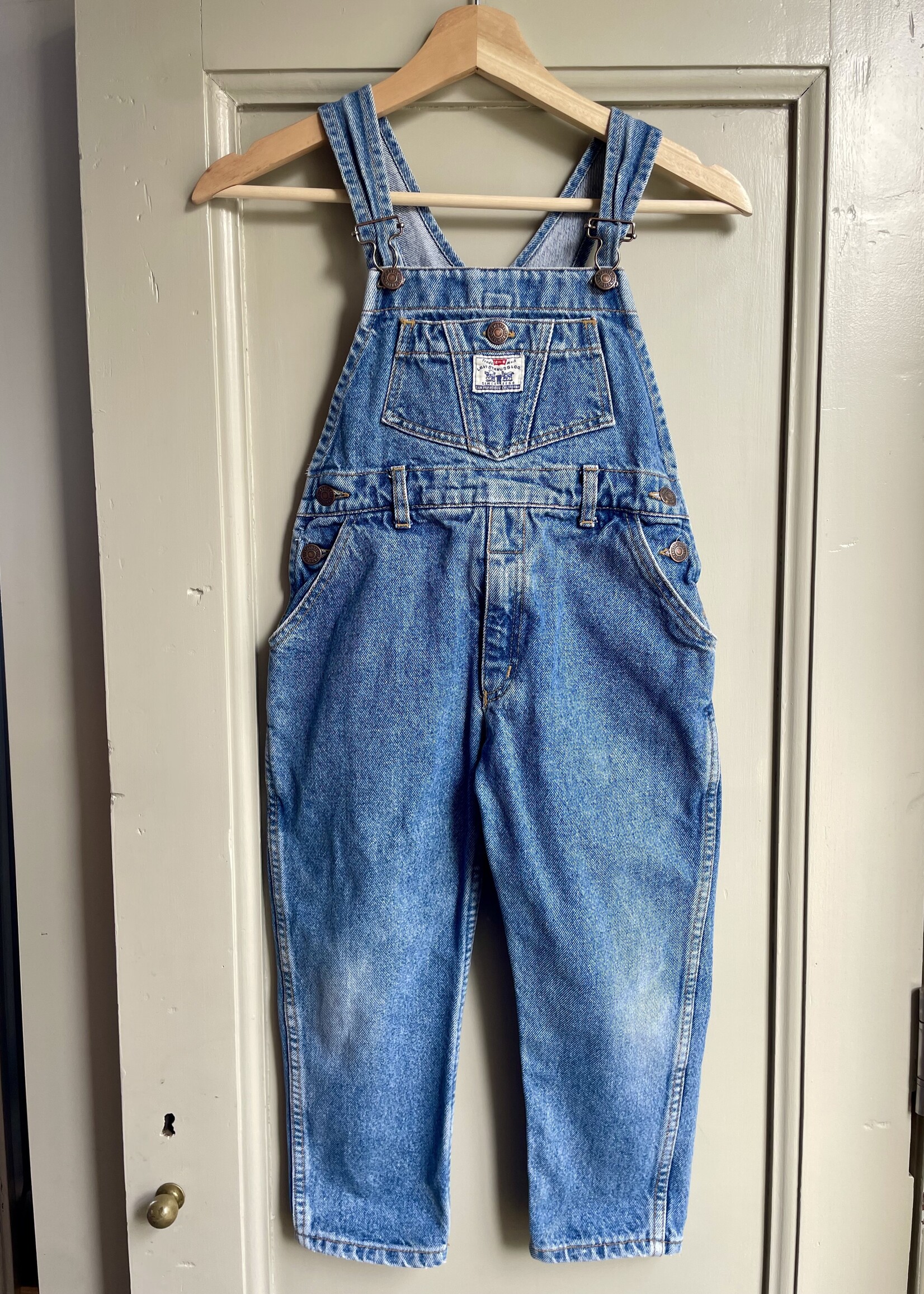 Levi's Classic Denim Dungarees 4y