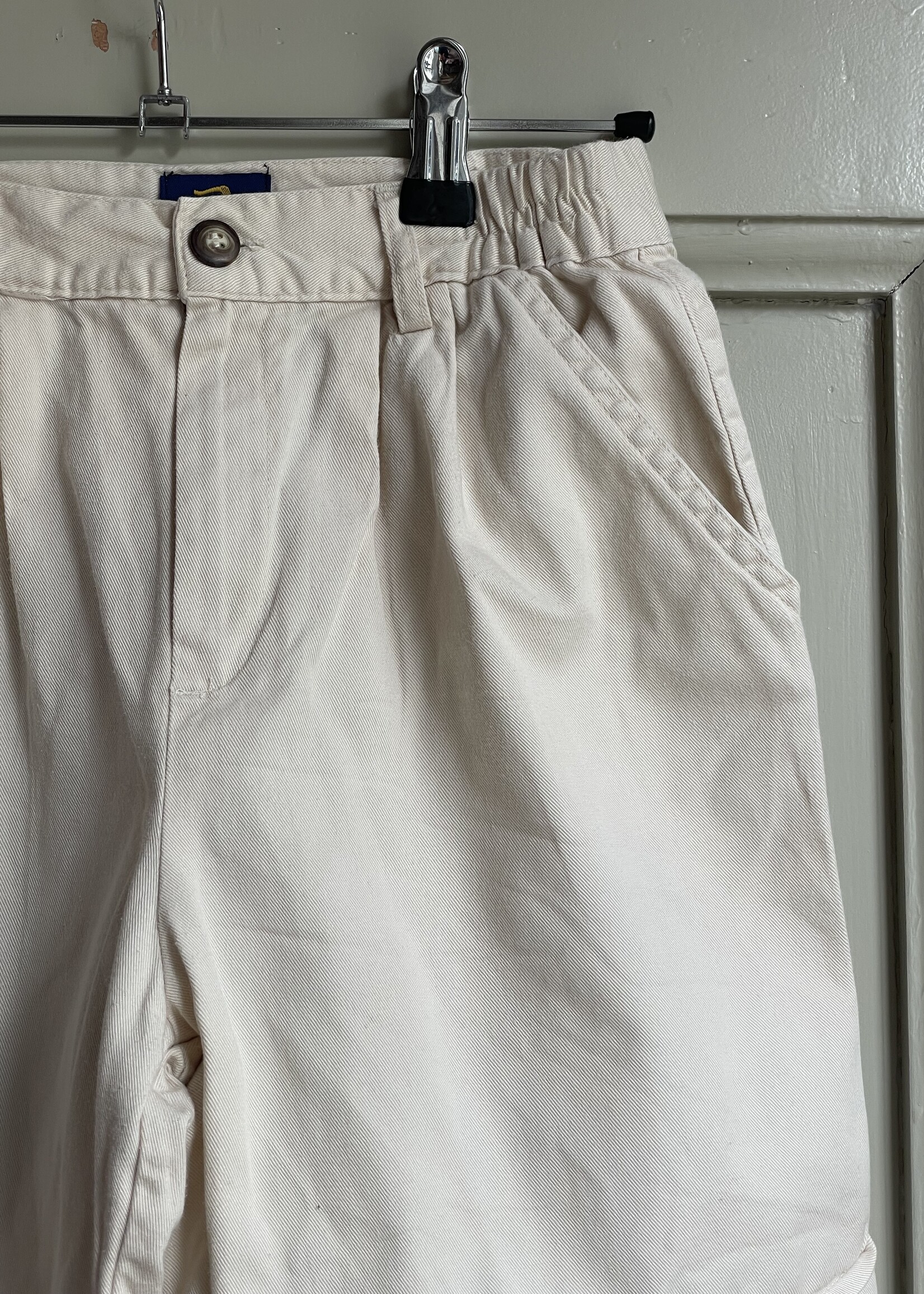Vintage Creme Chino Shorts 8y