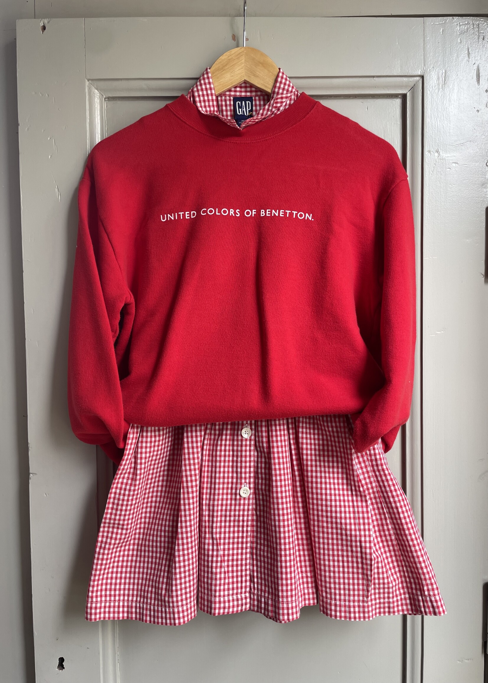 United Colors of Benetton Red Sweater 12-14y