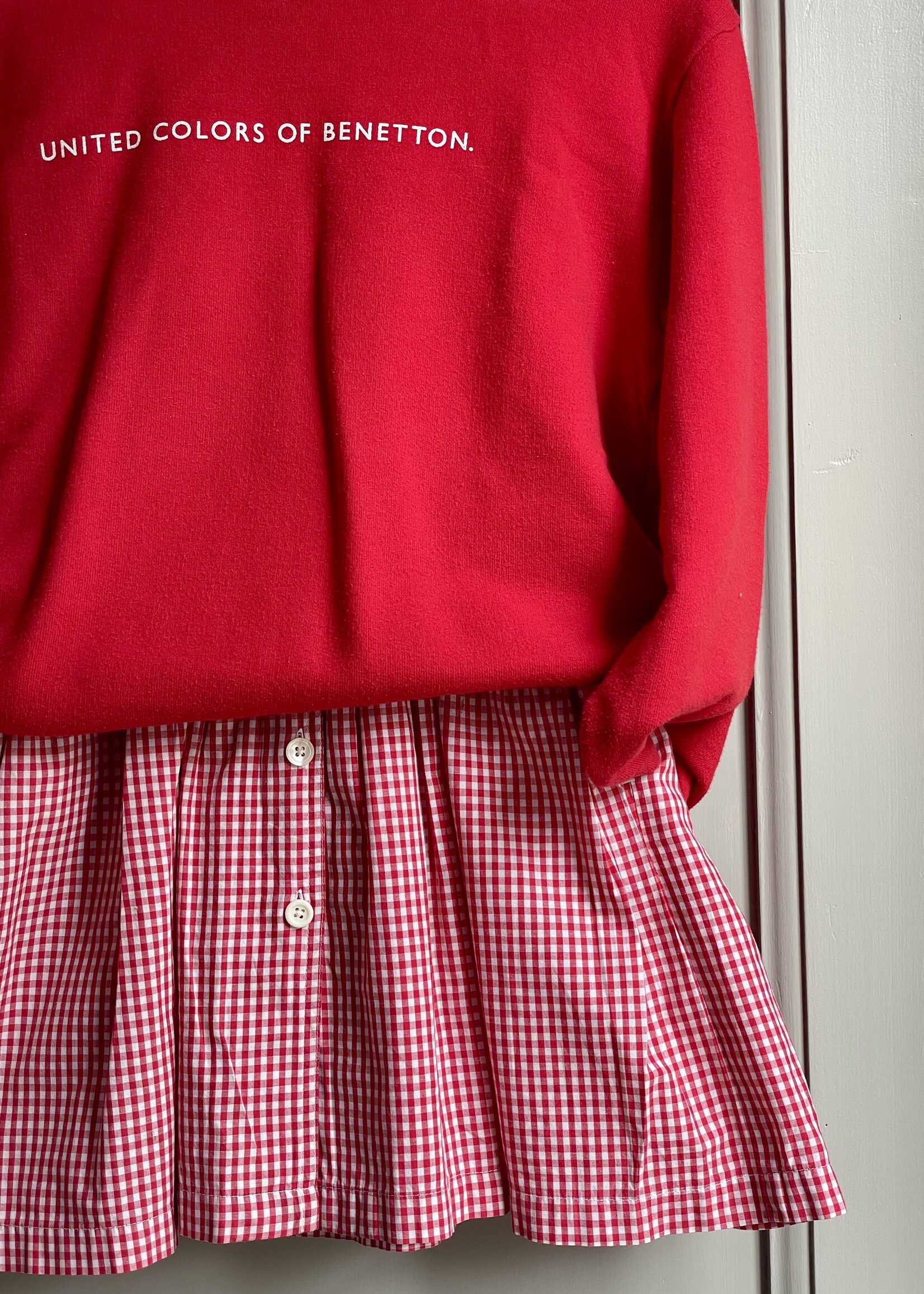 United Colors of Benetton Red Sweater 12-14y