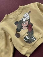 Vintage Yellow Mickey Golf Sweater 18-24m