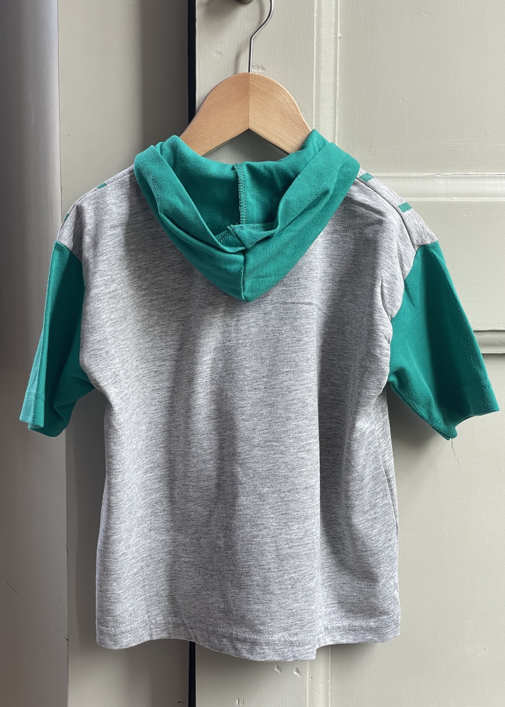 Vintage Hooded Baseball Shirt 2-3y