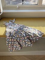 Vintage Vichy Dogs Dress 8y