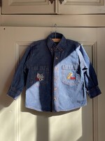 Vintage Tom & Jerry Denim Shirt 3y