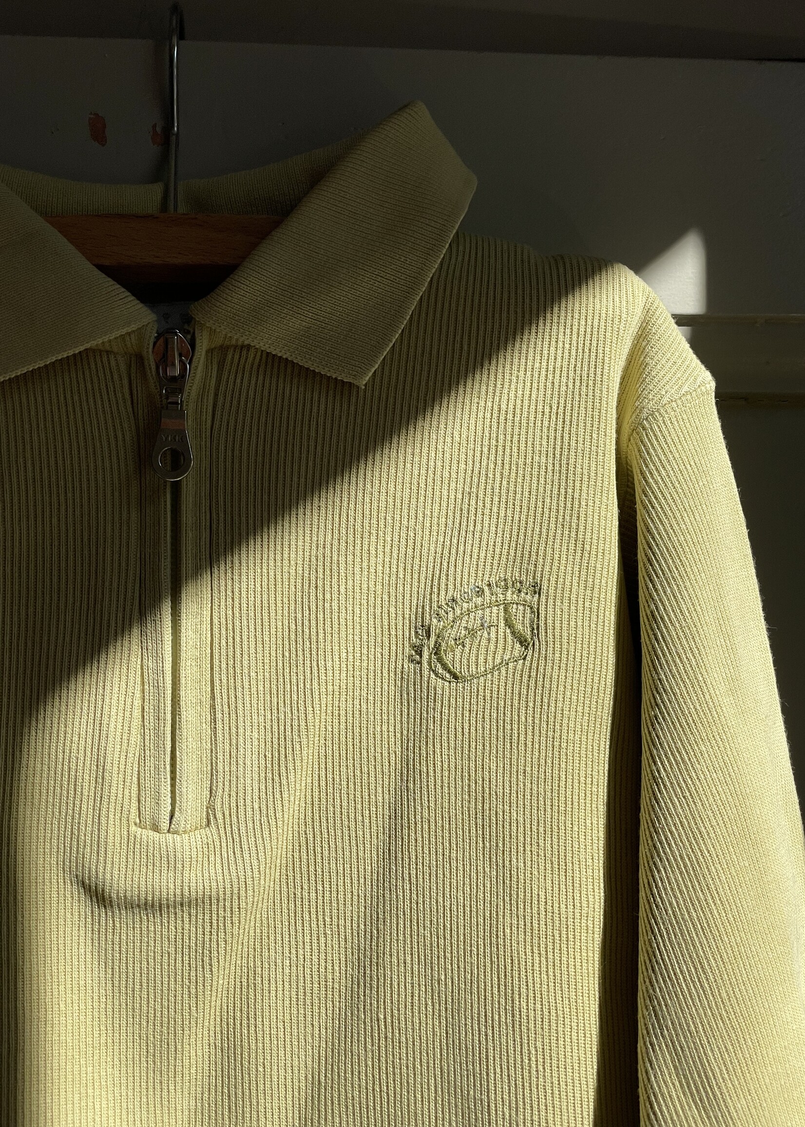 Vintage Sandy Yellow Rugby Sweater 2-3y