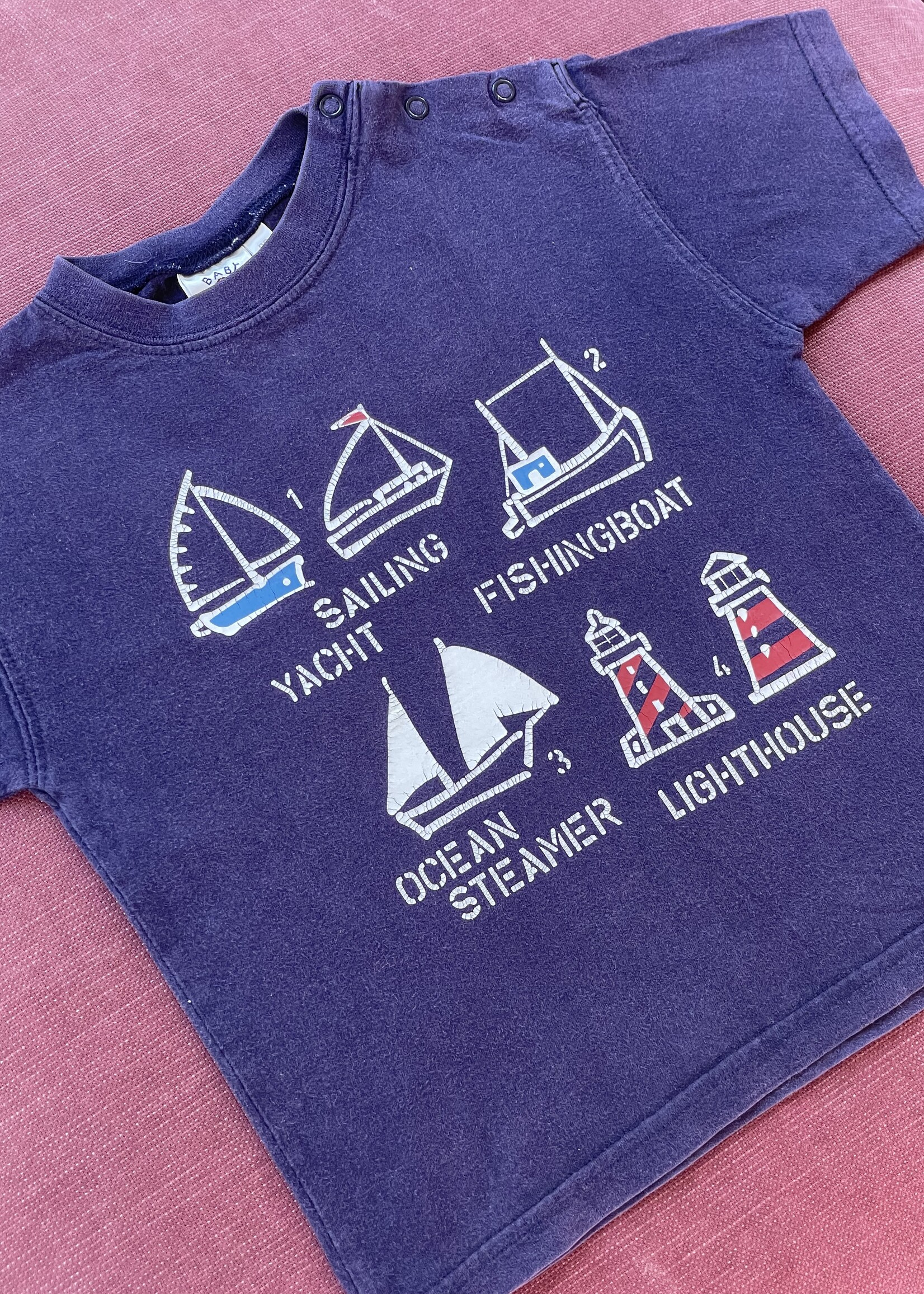 Vintage Boats Shirt 3y