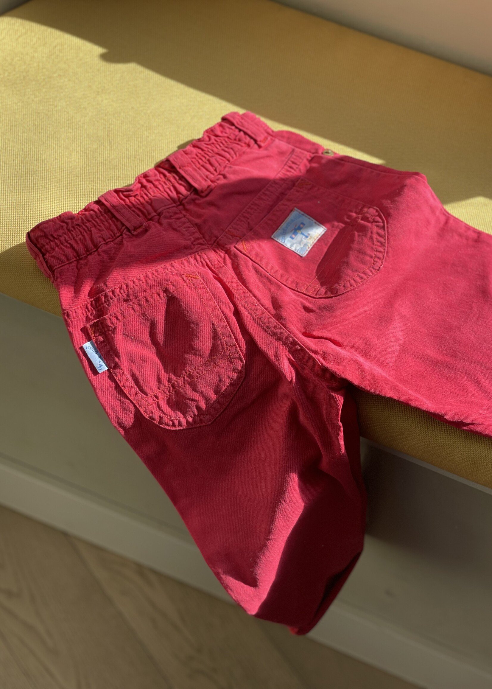 Vintage Red Pants 18m