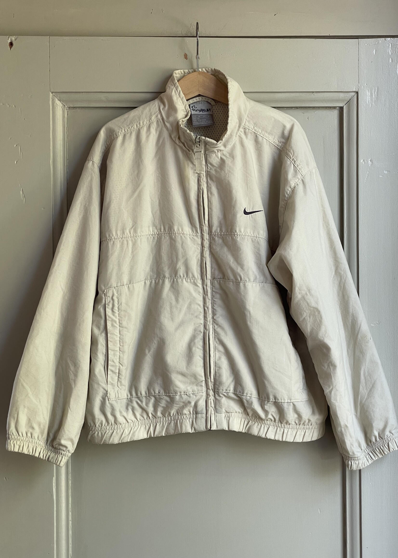 Nike Creme Sports Mesh Jacket 8-10y