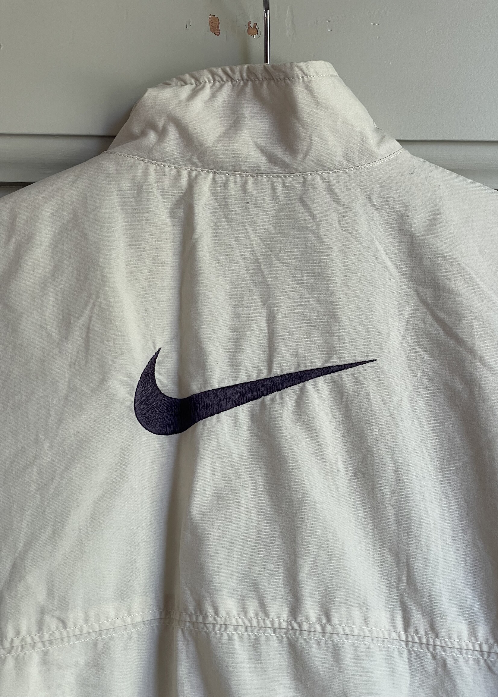 Nike Creme Sports Mesh Jacket 8-10y