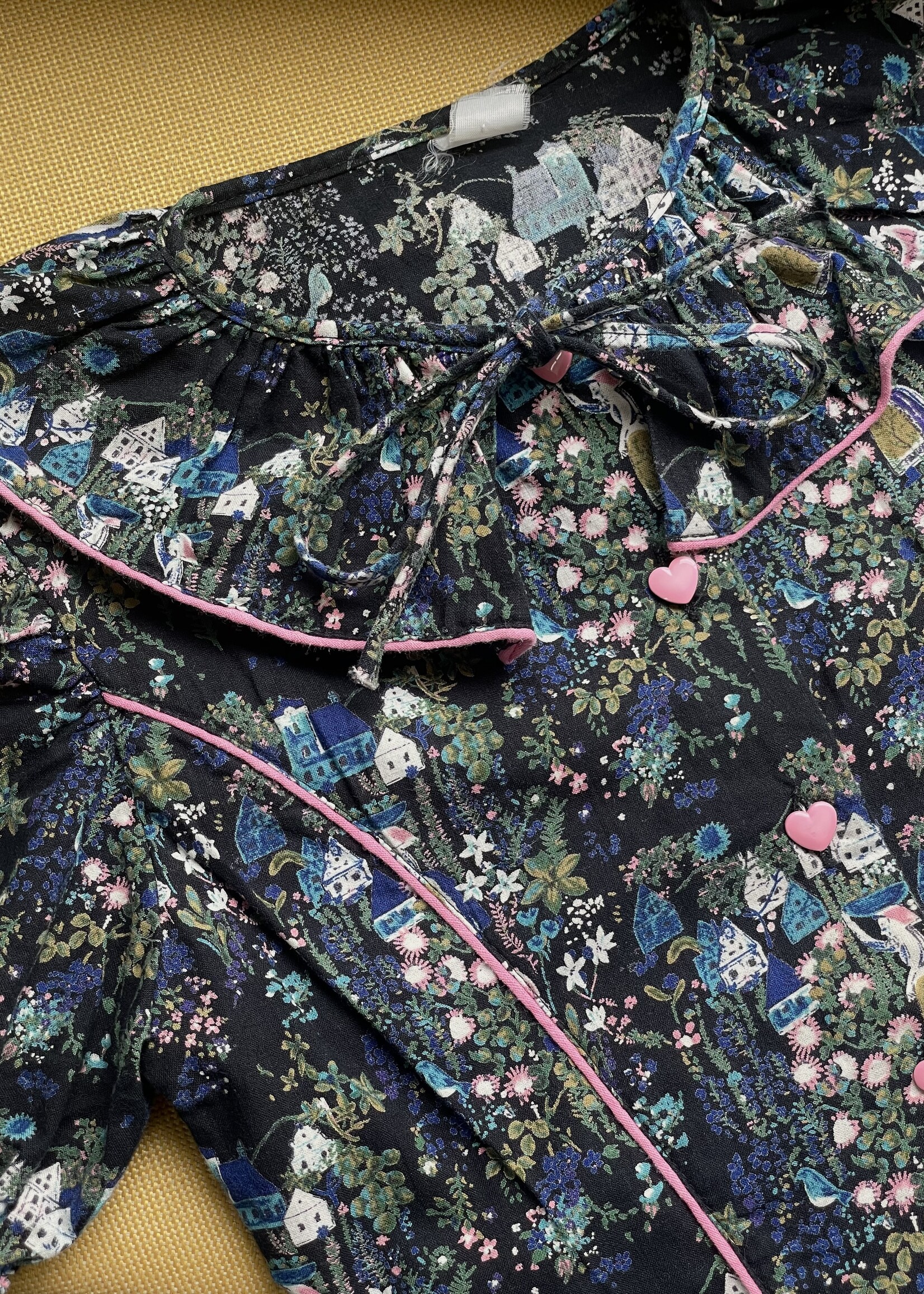 Vintage Fairy Tale Ruffle Blouse 6-8y