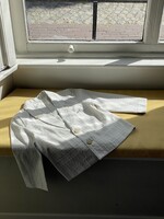 Vintage Green Vichy Blazer Jacket 4-5y