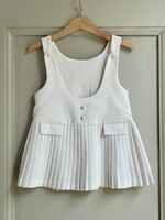 Vintage White Tennis Dress 3y