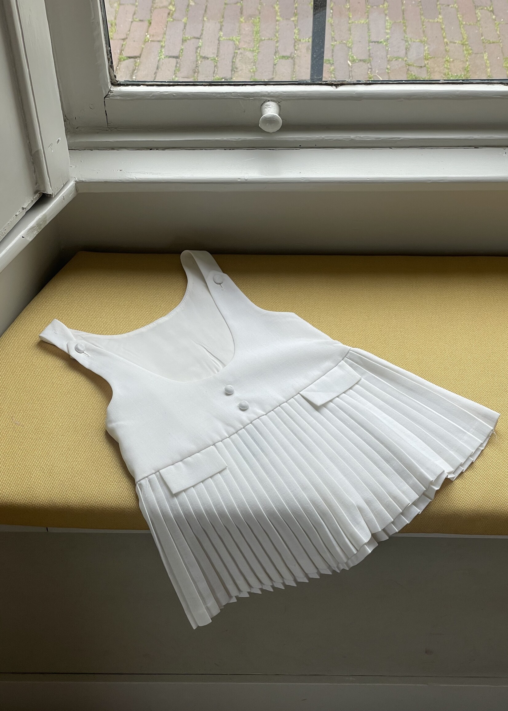 Vintage White Tennis Dress 3y