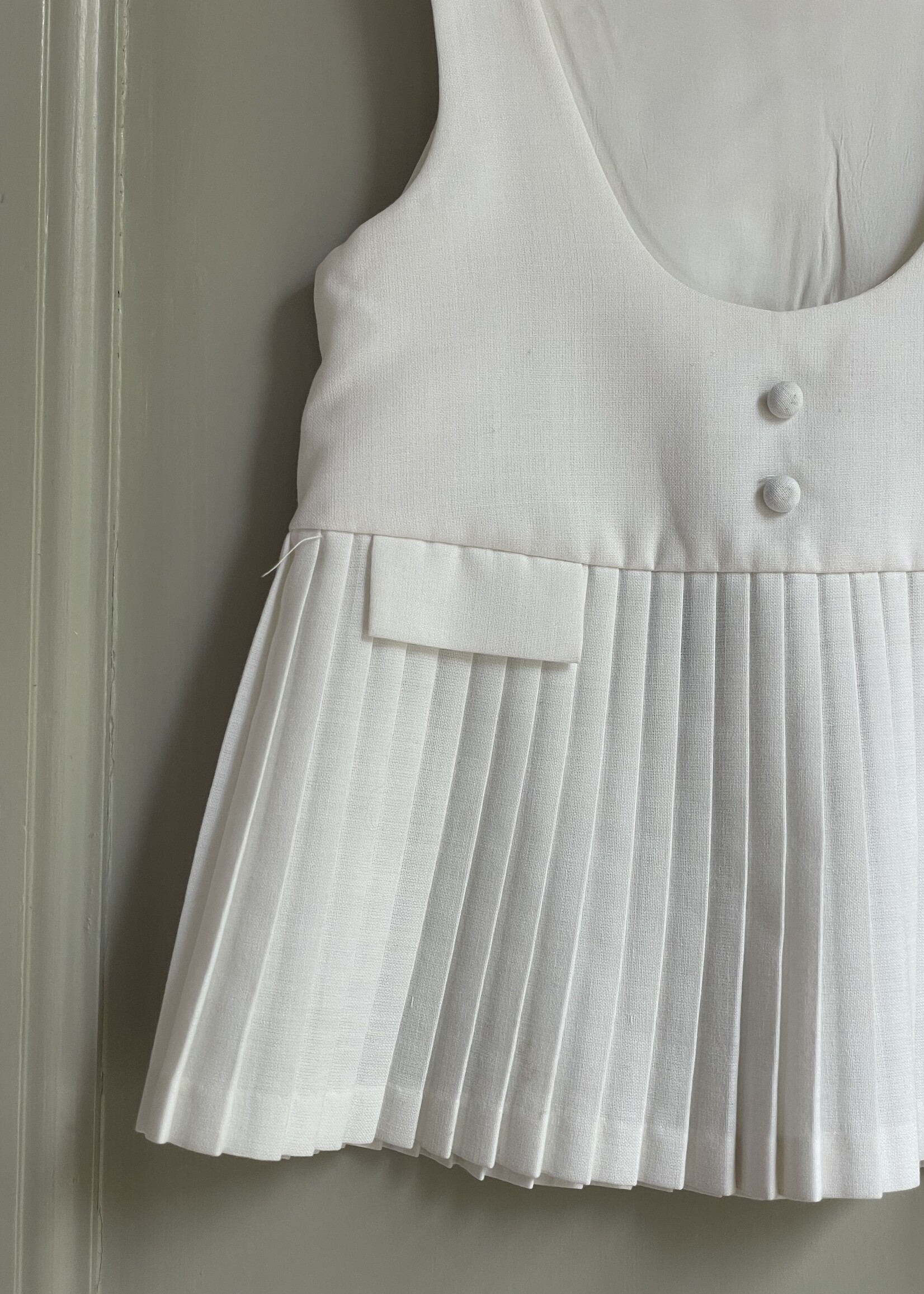 Vintage White Tennis Dress 3y