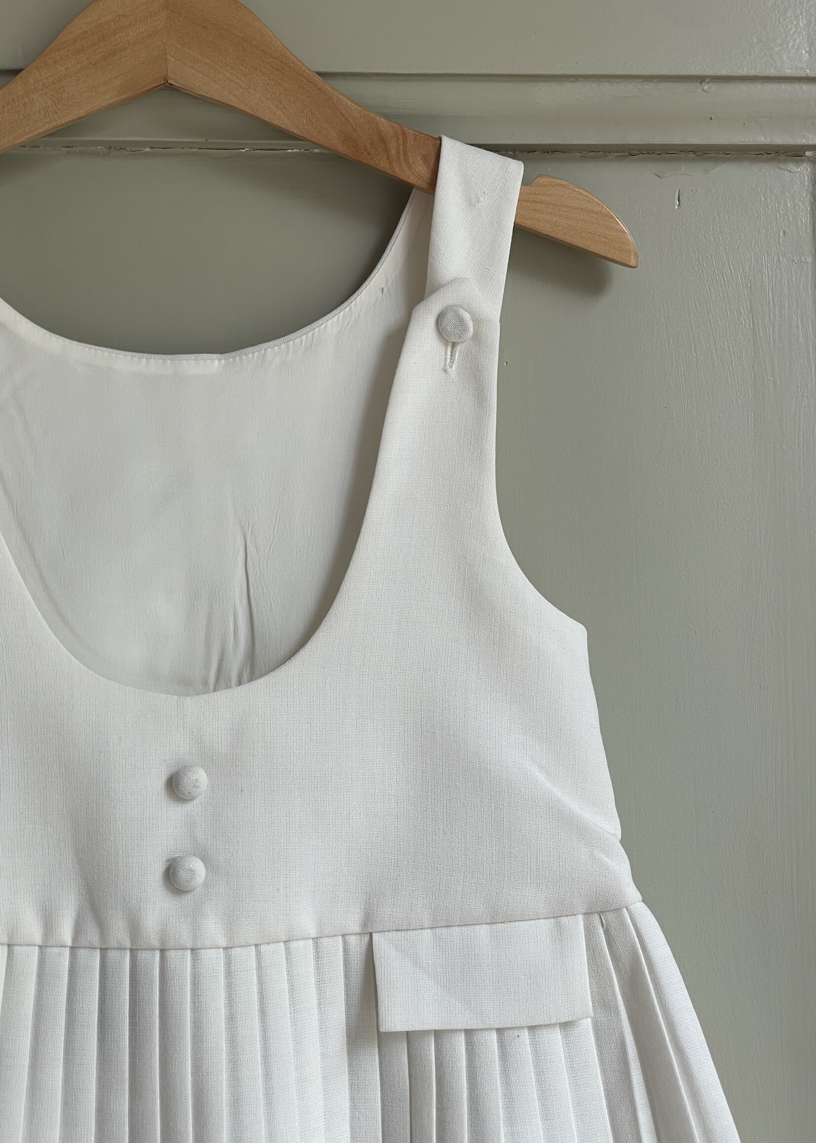 Vintage White Tennis Dress 3y