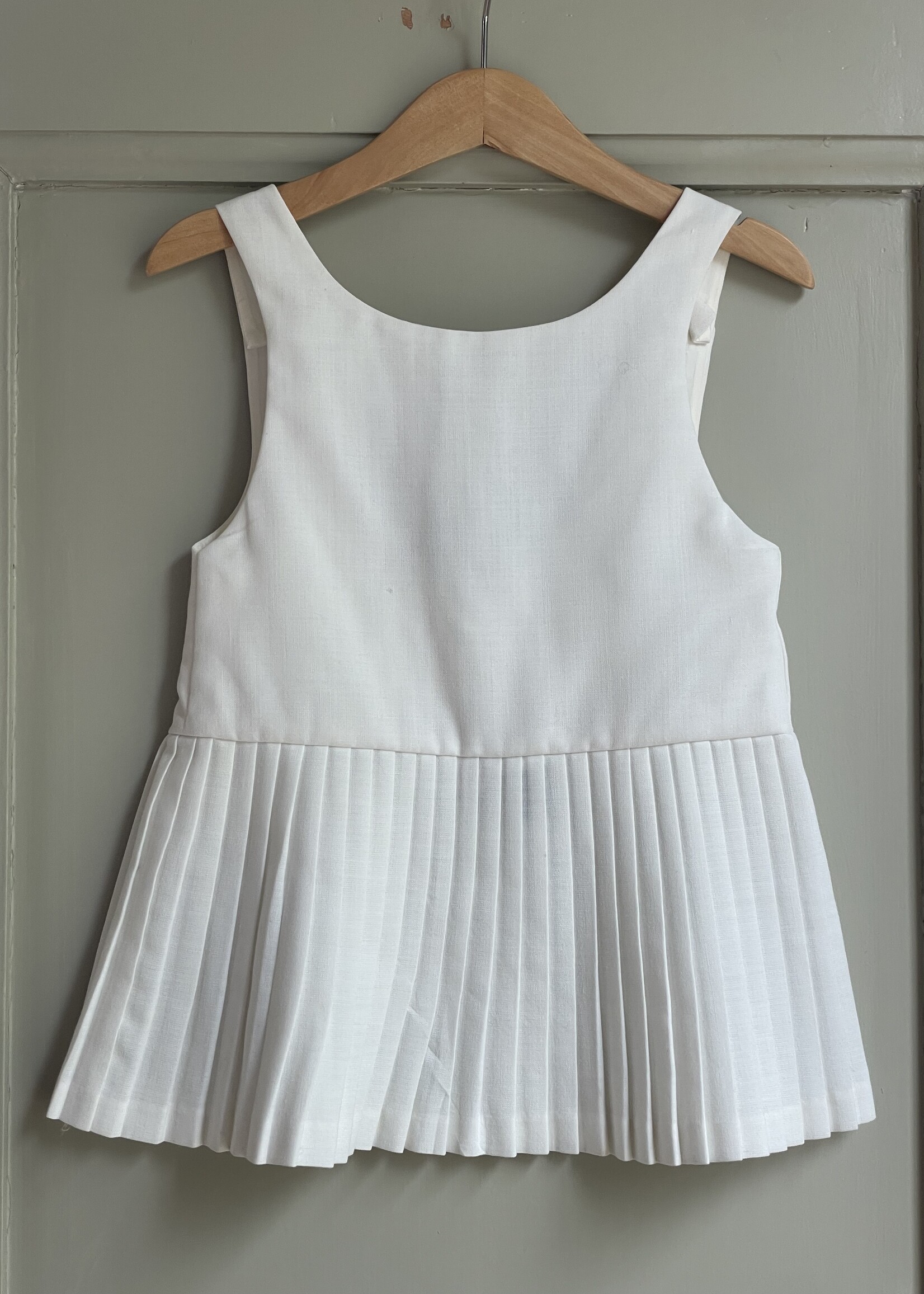 Vintage White Tennis Dress 3y