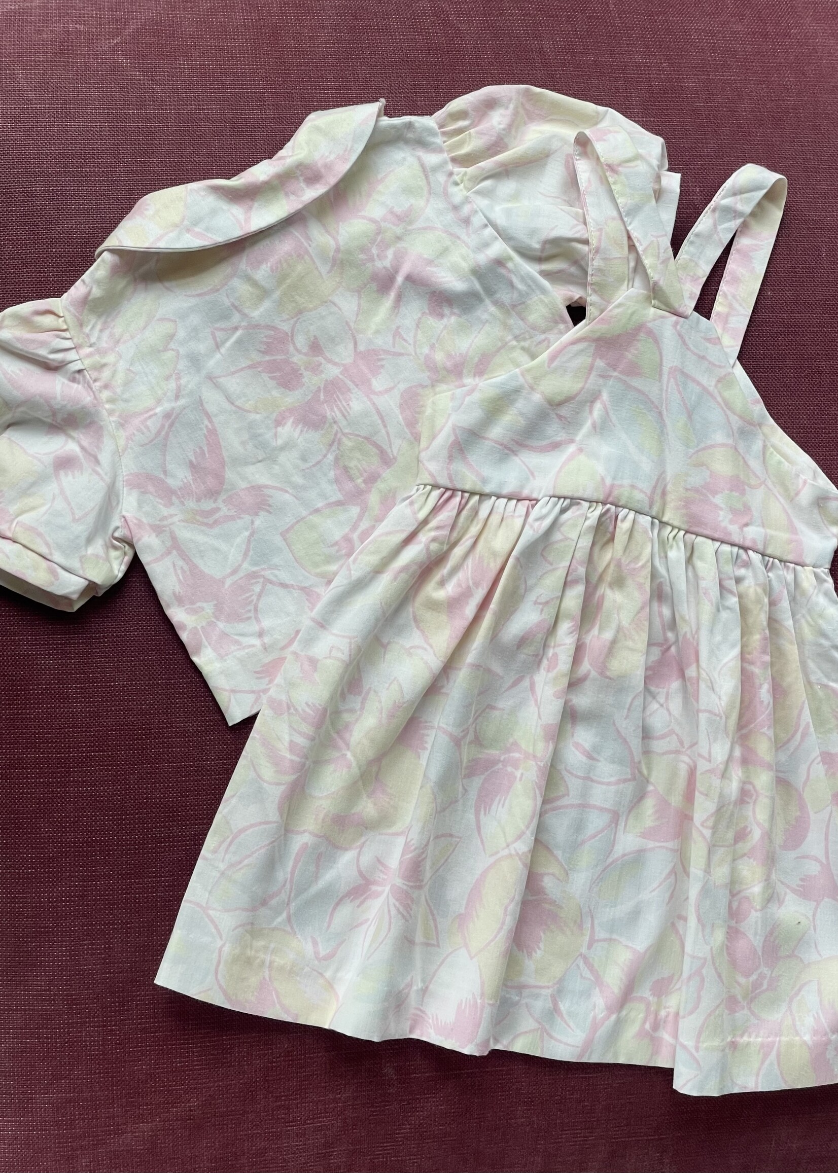 Vintage Soft Pastel Floral Set 2y