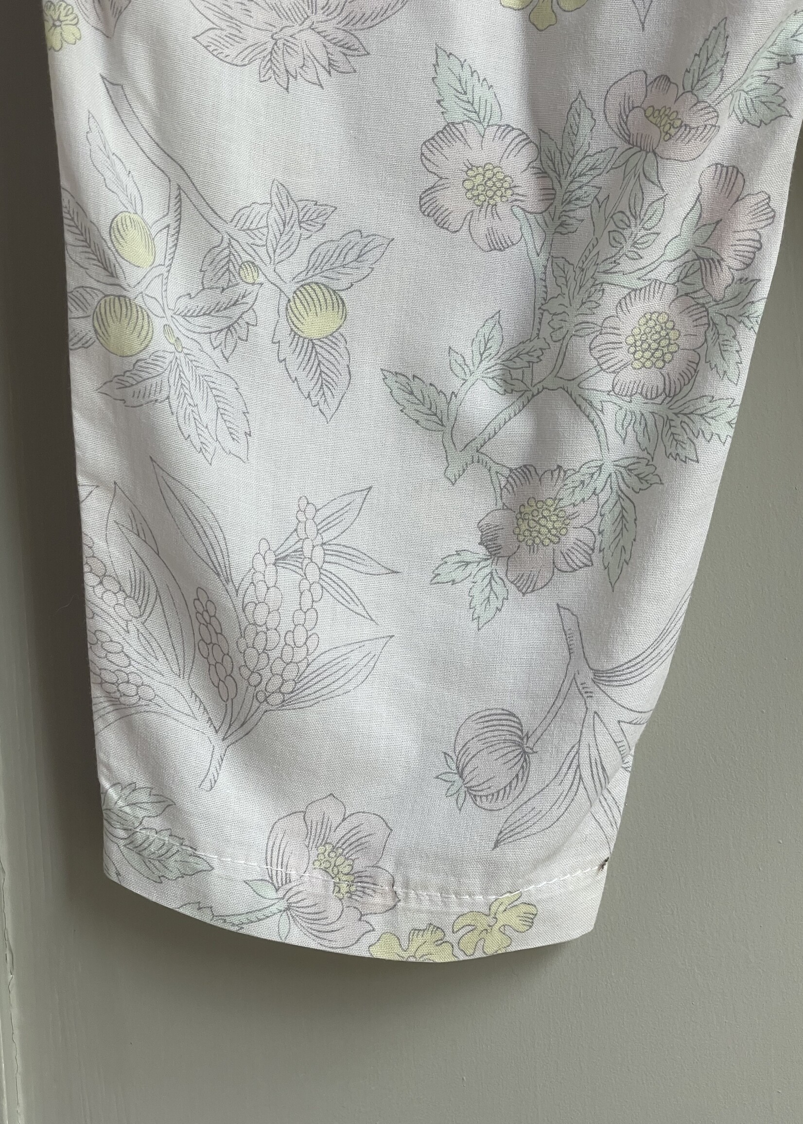 Vintage White Floral Playsuit 18-24m