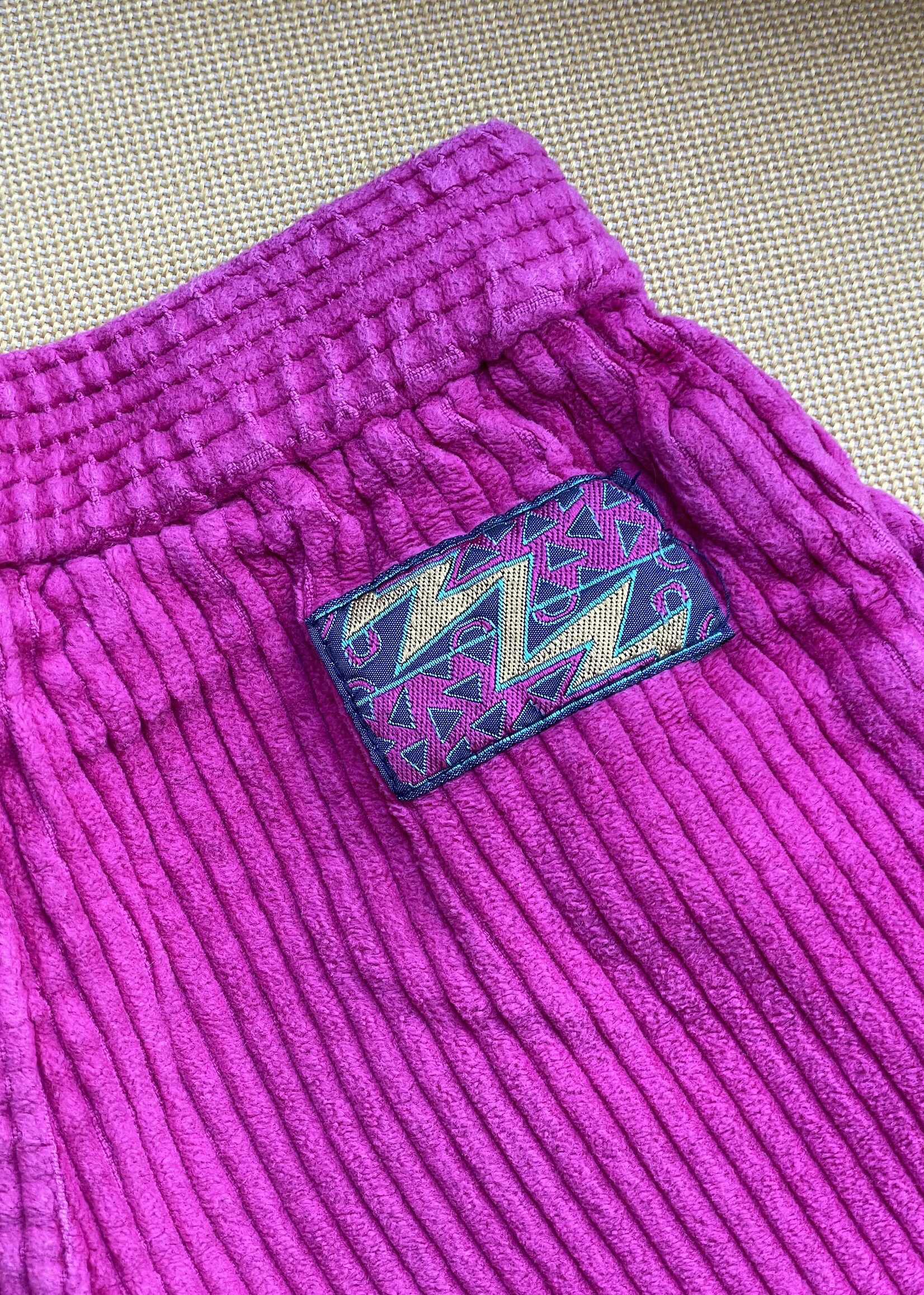 Vintage Pink Velvet Pants 12-18m