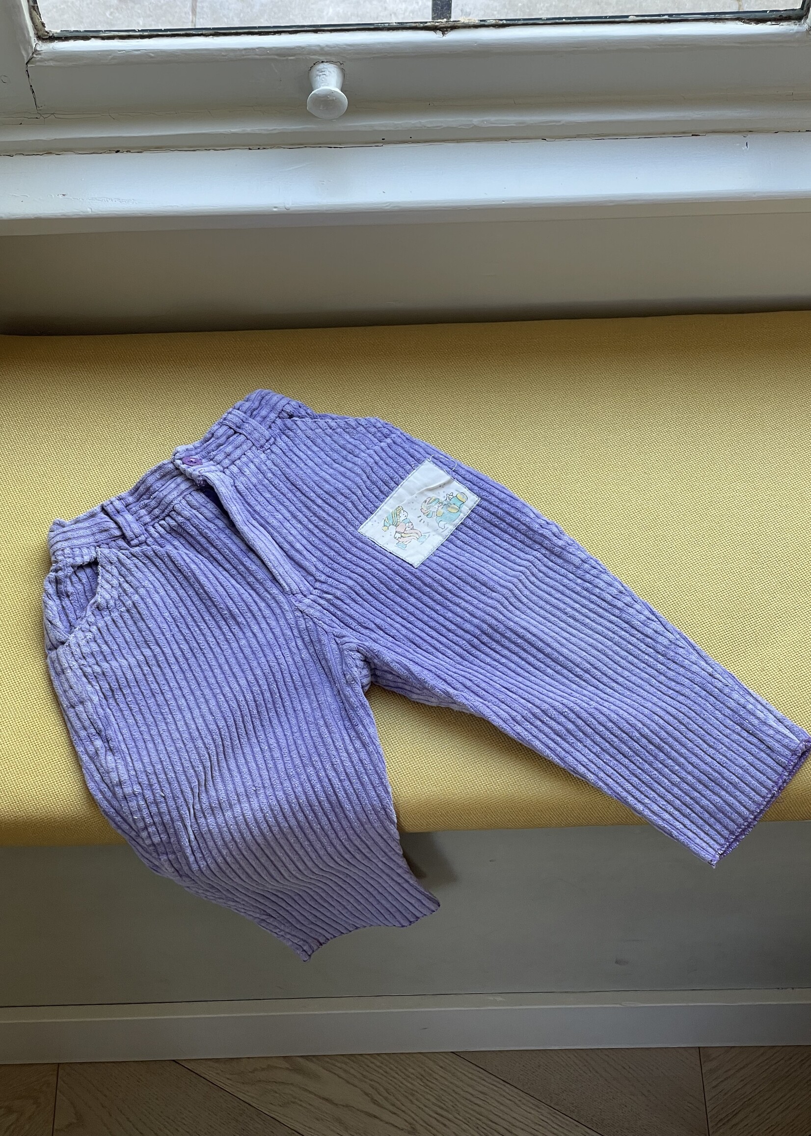 Vintage Lilac Velvet Pants 12m
