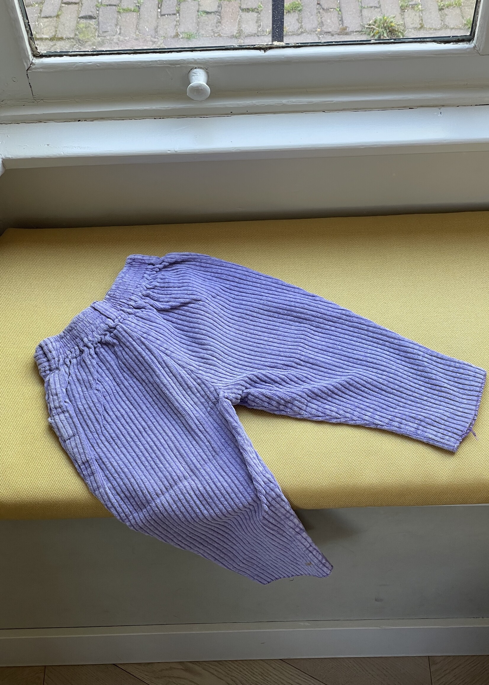 Vintage Lilac Velvet Pants 12m