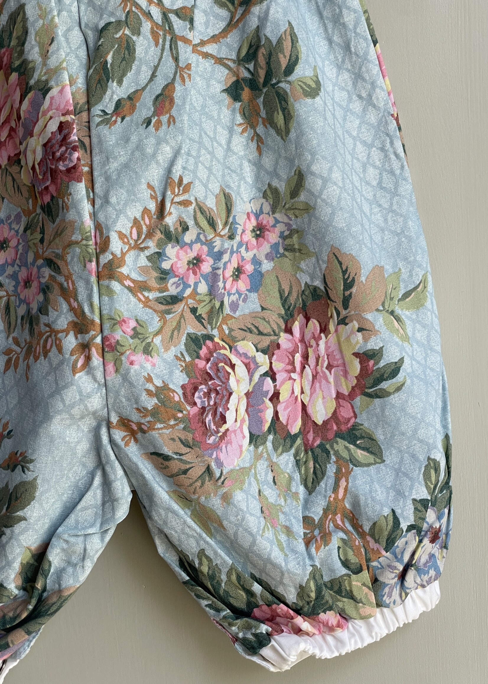 Vintage Boxy Floral playsuit 9m