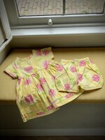 Vintage Yellow Roses Set 6m