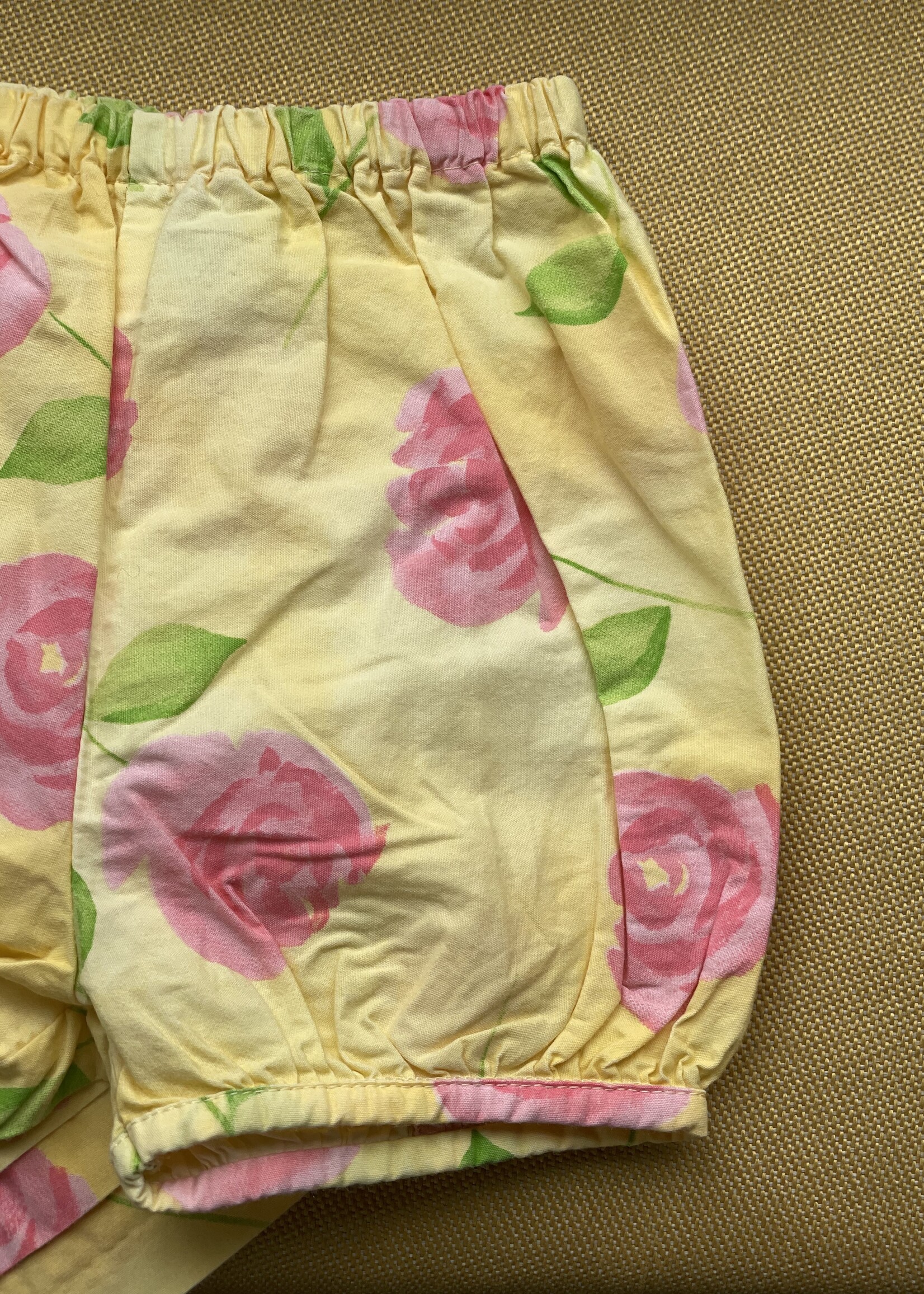 Vintage Yellow Roses Set 6m