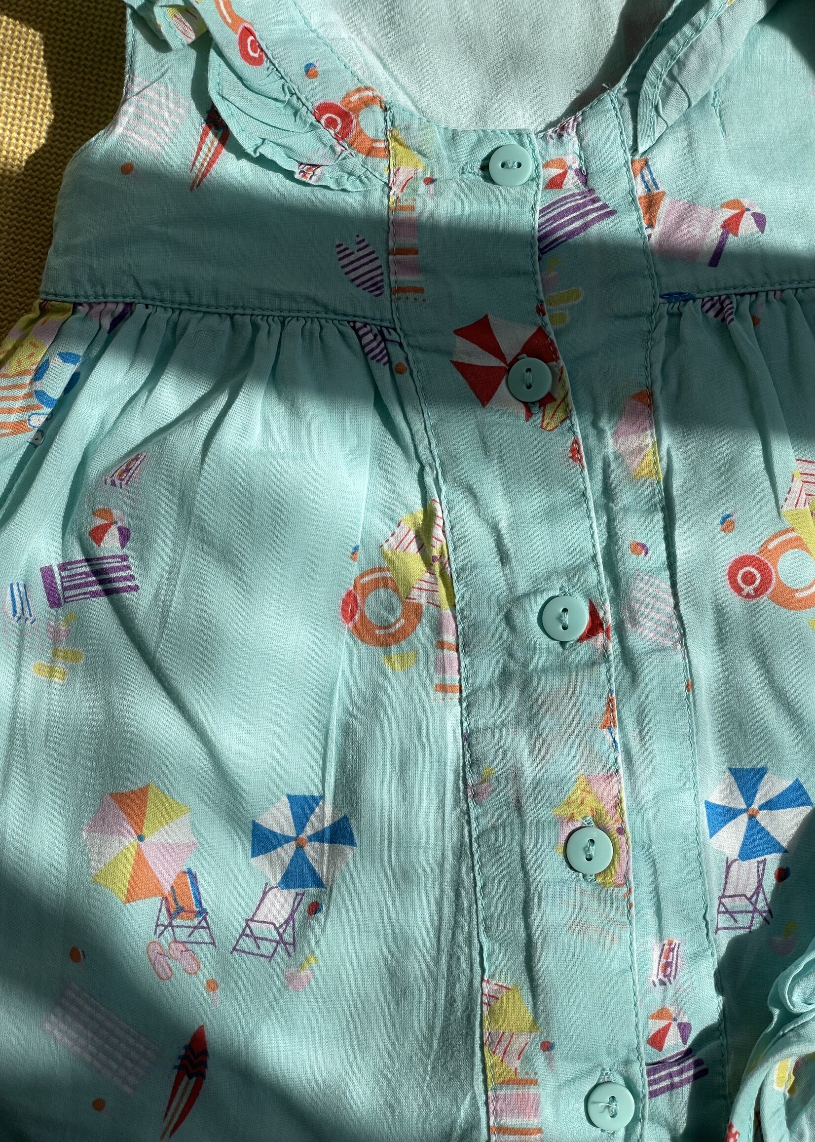 Retro Turquoise Beach Set 0-3m